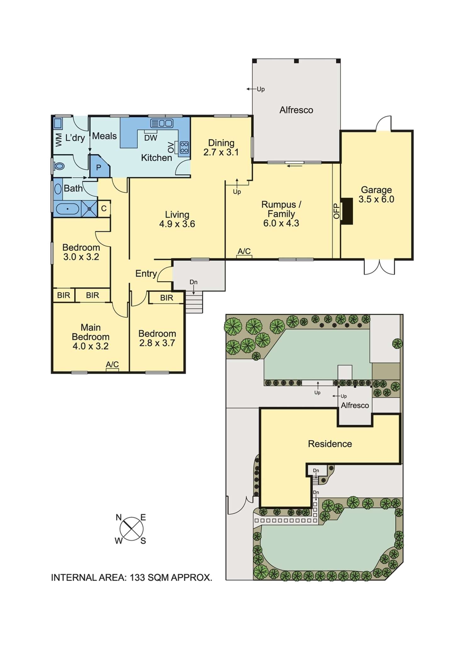Floorplan of Homely house listing, 43 Democrat Drive, The Basin VIC 3154