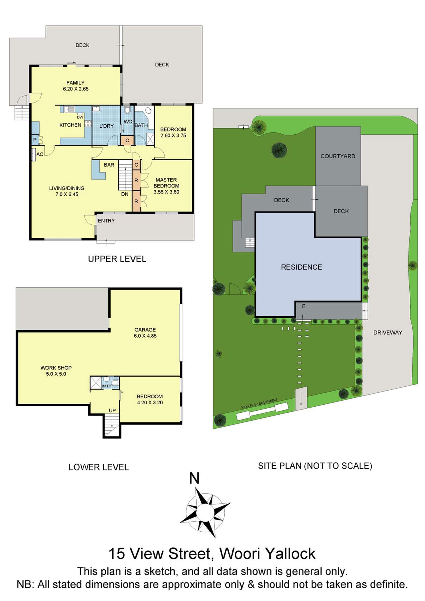 Floorplan of Homely house listing, 15 View Street, Woori Yallock VIC 3139