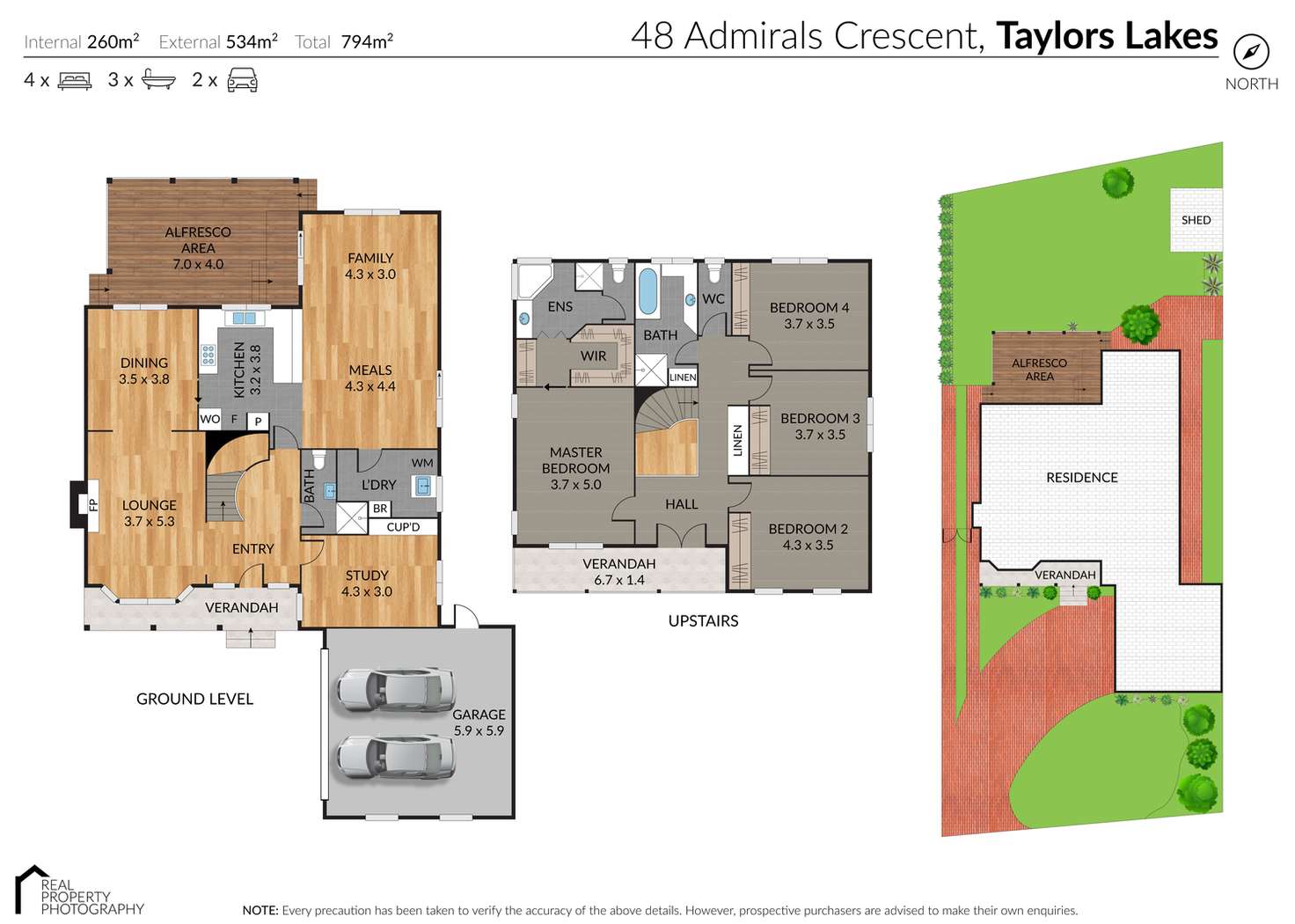 Floorplan of Homely house listing, 48 Admirals Crescent, Taylors Lakes VIC 3038