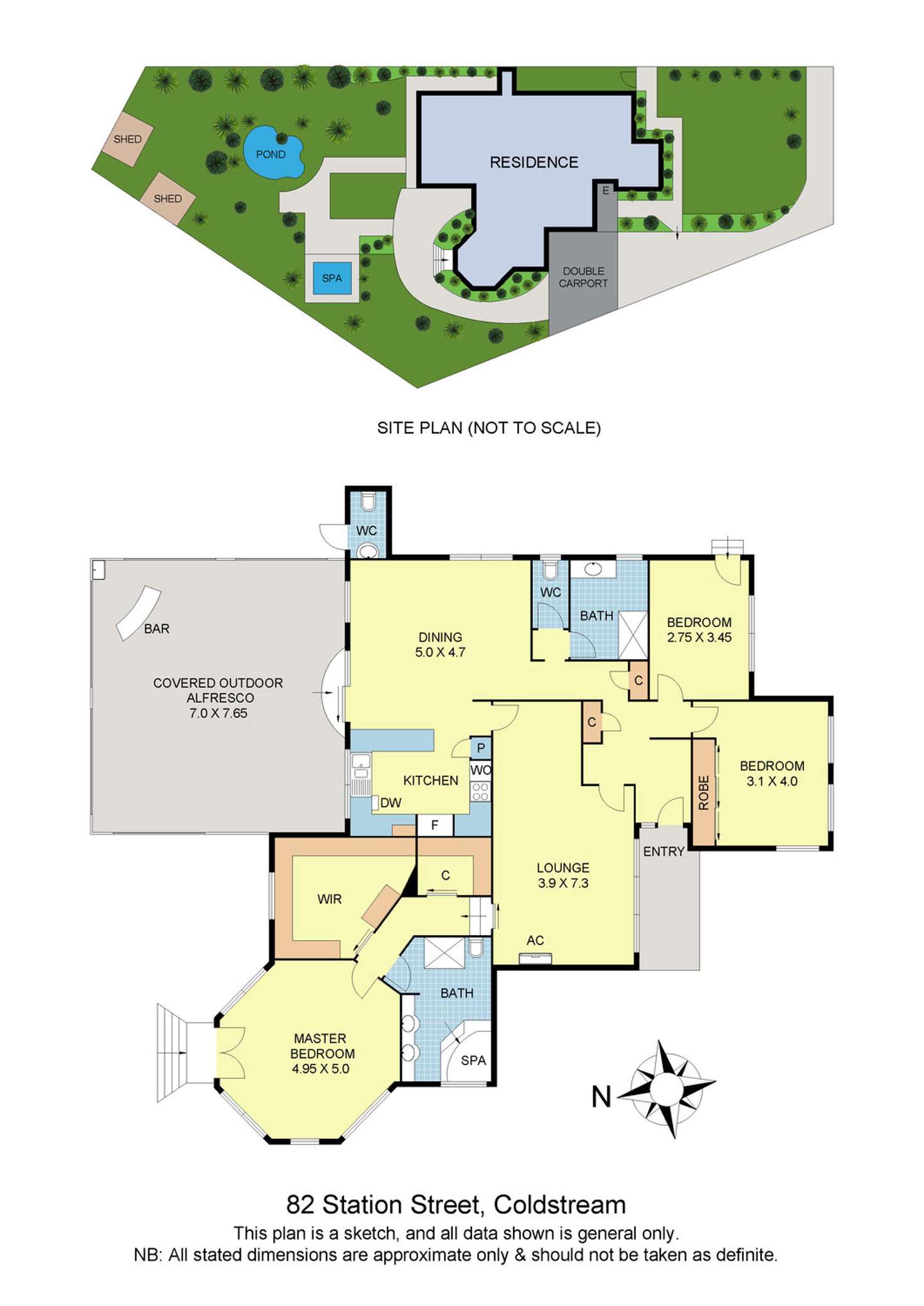 Floorplan of Homely house listing, 82 Station Street, Coldstream VIC 3770