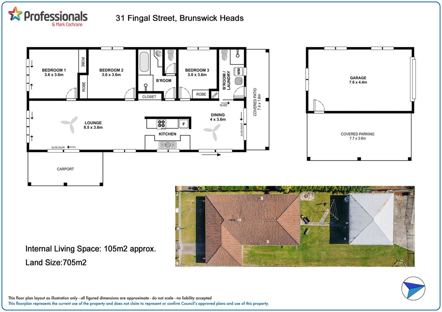 Floorplan of Homely house listing, 31 Fingal Street, Brunswick Heads NSW 2483