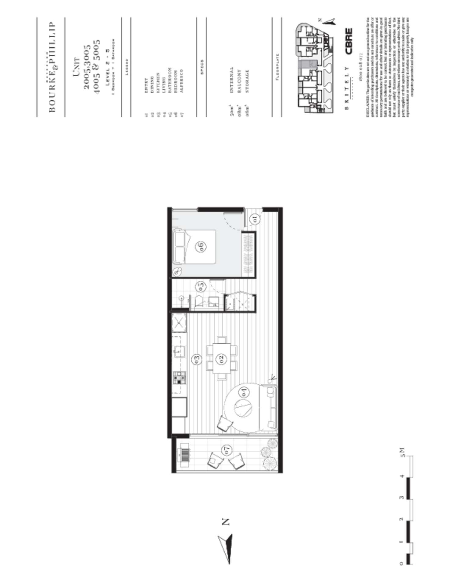 Floorplan of Homely apartment listing, 3005/859 Bourke Street, Waterloo NSW 2017