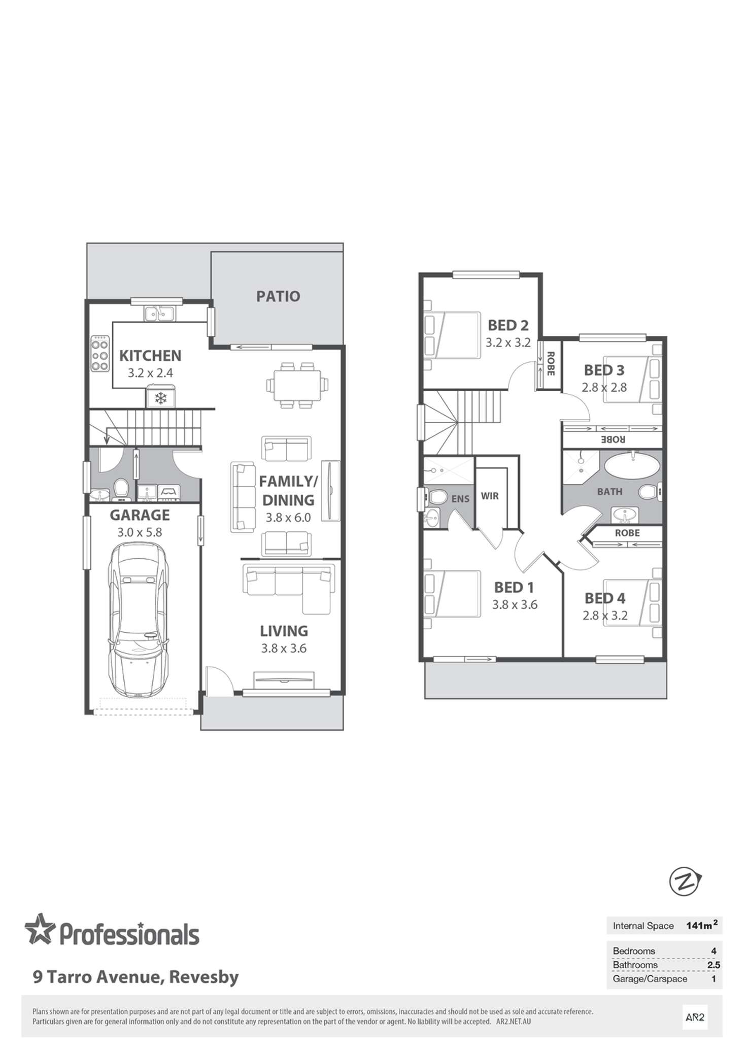 Floorplan of Homely semiDetached listing, 9 Tarro Avenue, Revesby NSW 2212