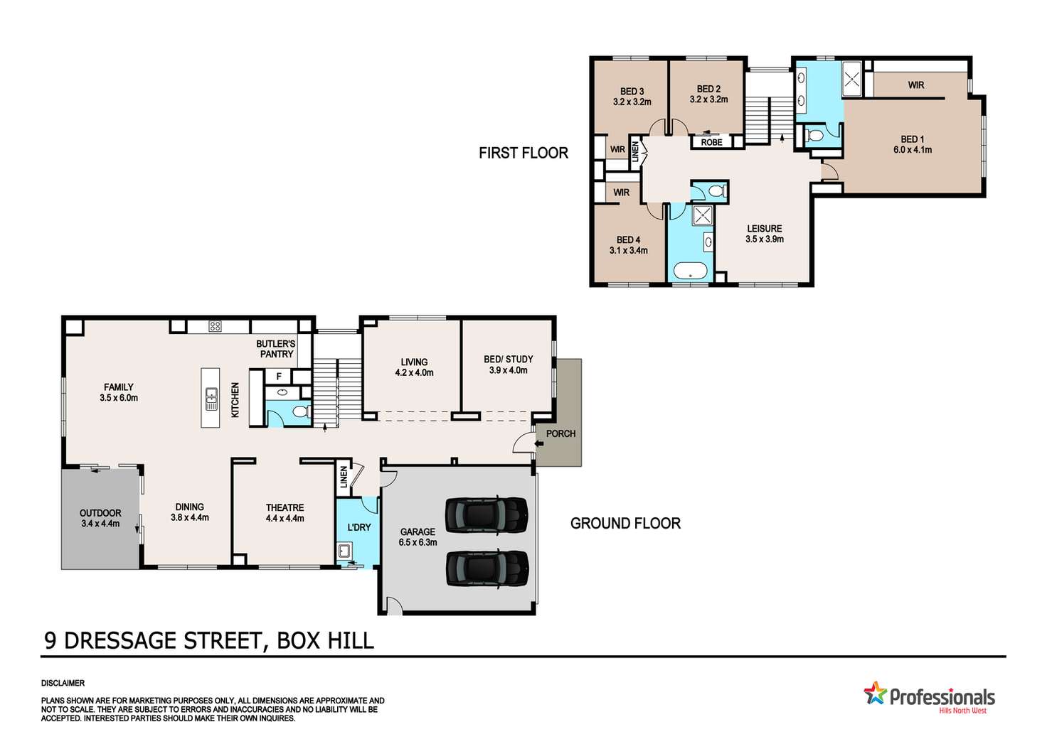 Floorplan of Homely house listing, 9 Dressage Street, Box Hill NSW 2765