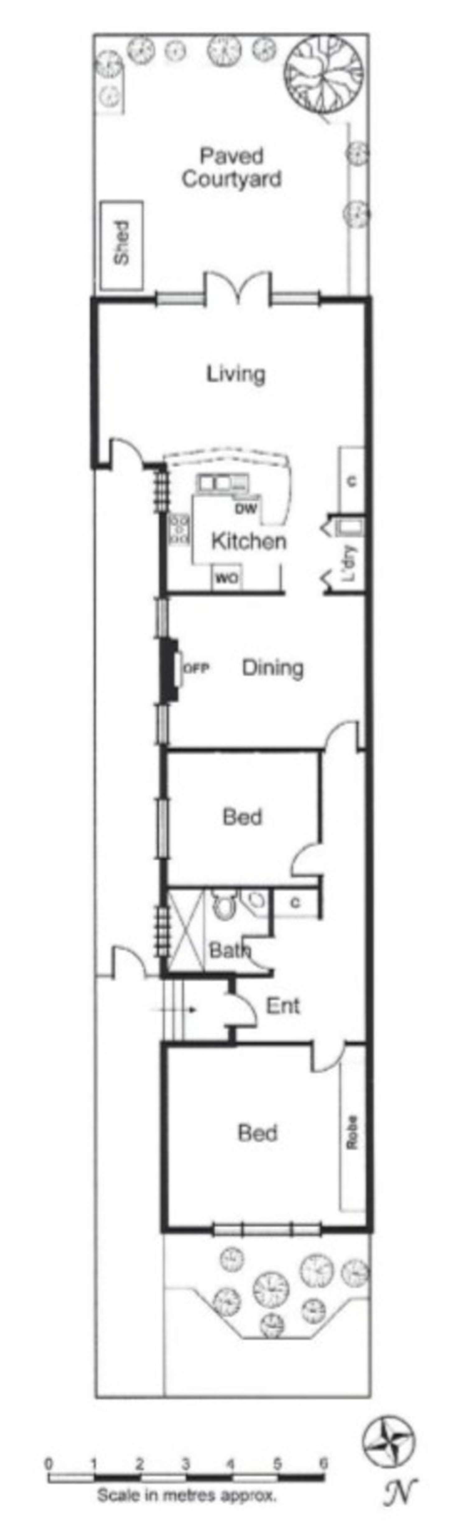 Floorplan of Homely house listing, 44 Henry Street, Windsor VIC 3181