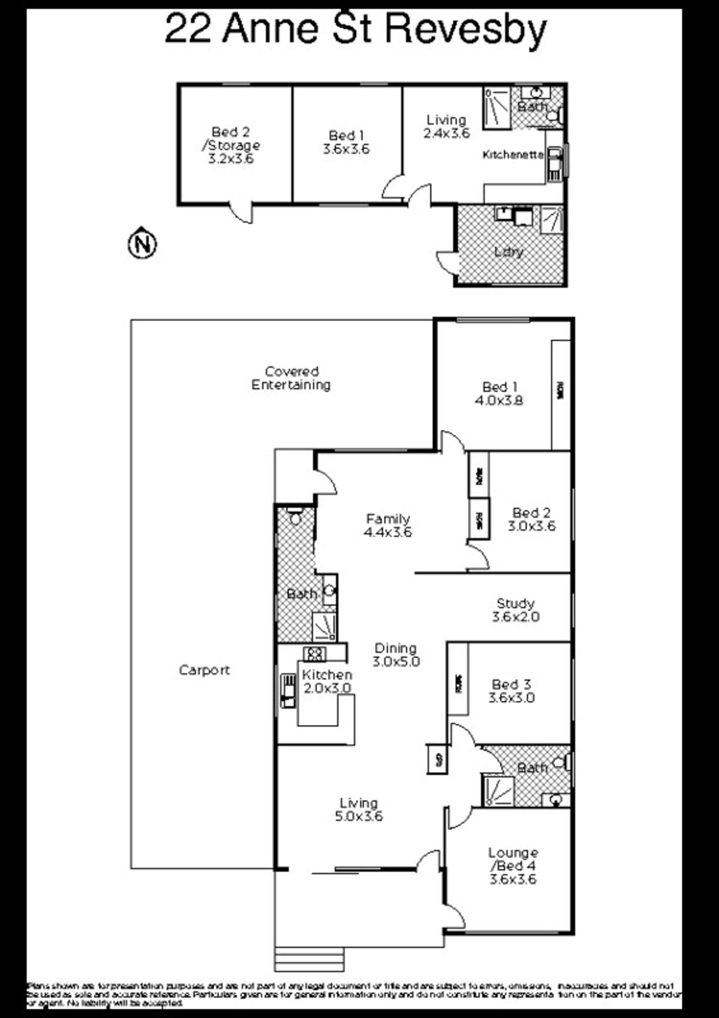 Floorplan of Homely house listing, 22 Anne Street, Revesby NSW 2212