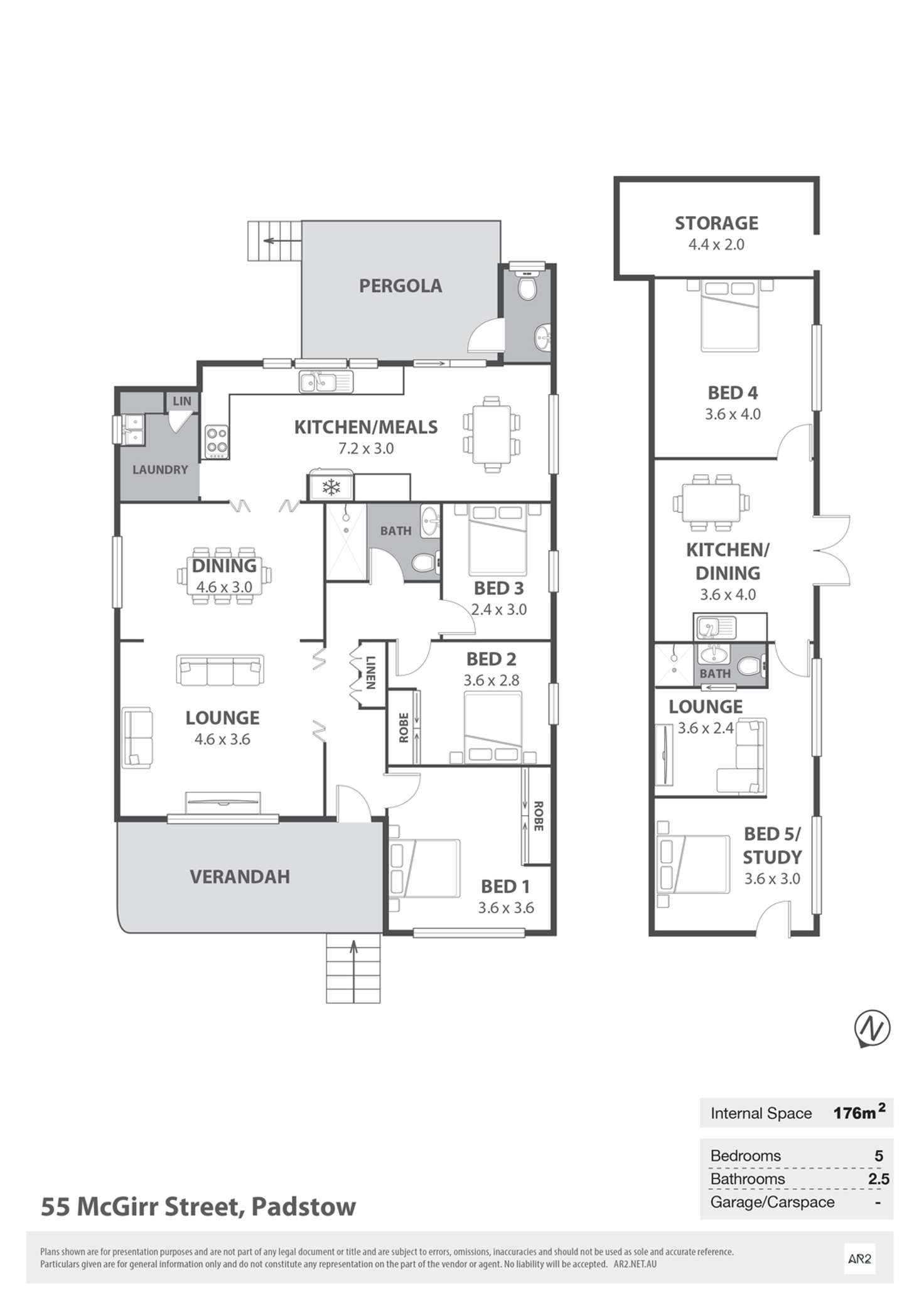 Floorplan of Homely house listing, 55 McGirr Street, Padstow NSW 2211
