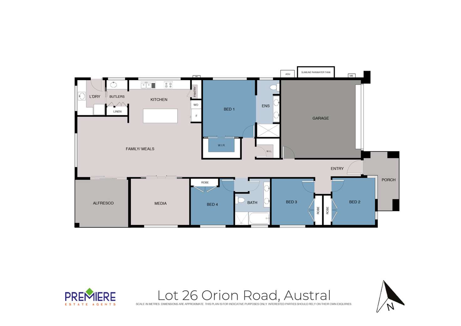 Floorplan of Homely house listing, 40 Orion Road, Austral NSW 2179