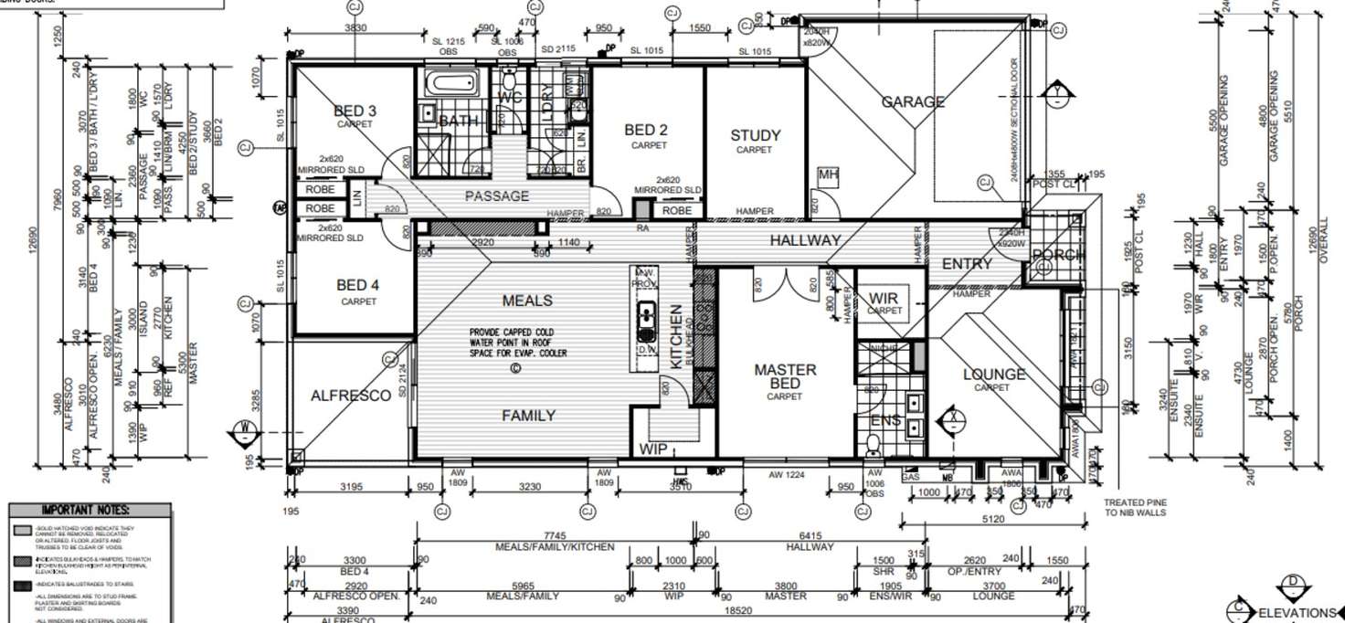 Floorplan of Homely house listing, 1 Marginella Avenue, Wyndham Vale VIC 3024