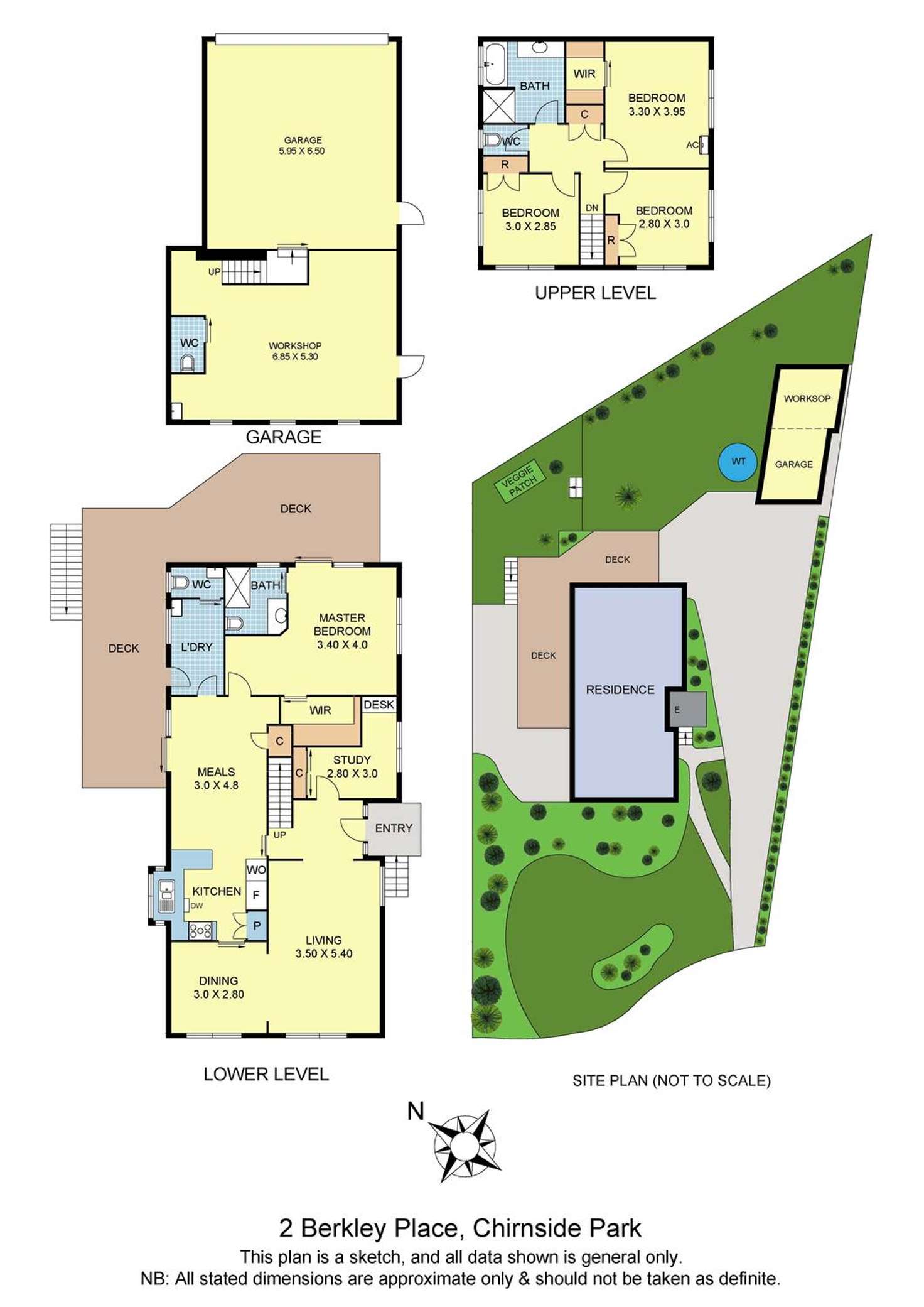 Floorplan of Homely house listing, 2 Berkley Place, Chirnside Park VIC 3116