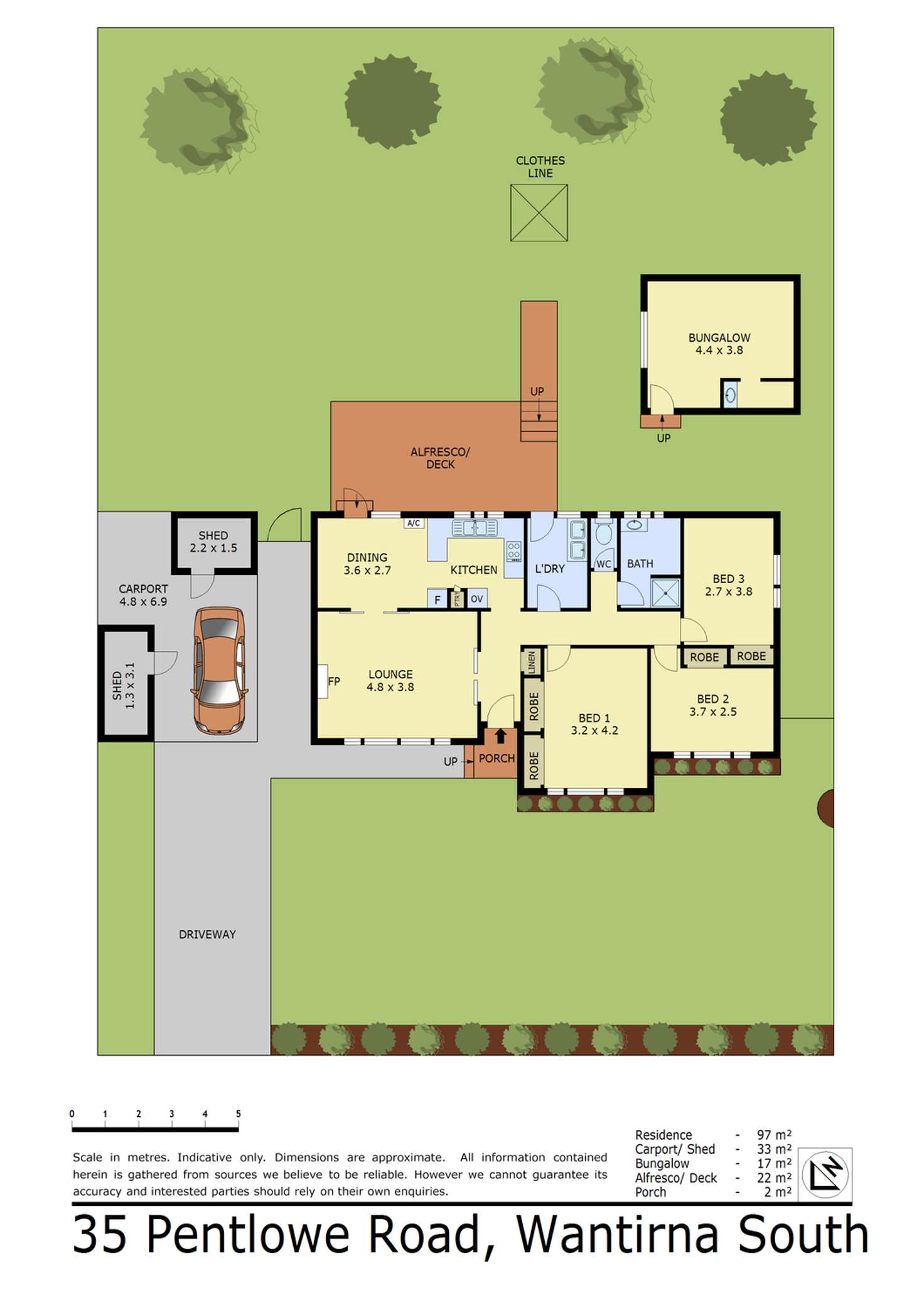 Floorplan of Homely house listing, 35 Pentlowe Road, Wantirna South VIC 3152