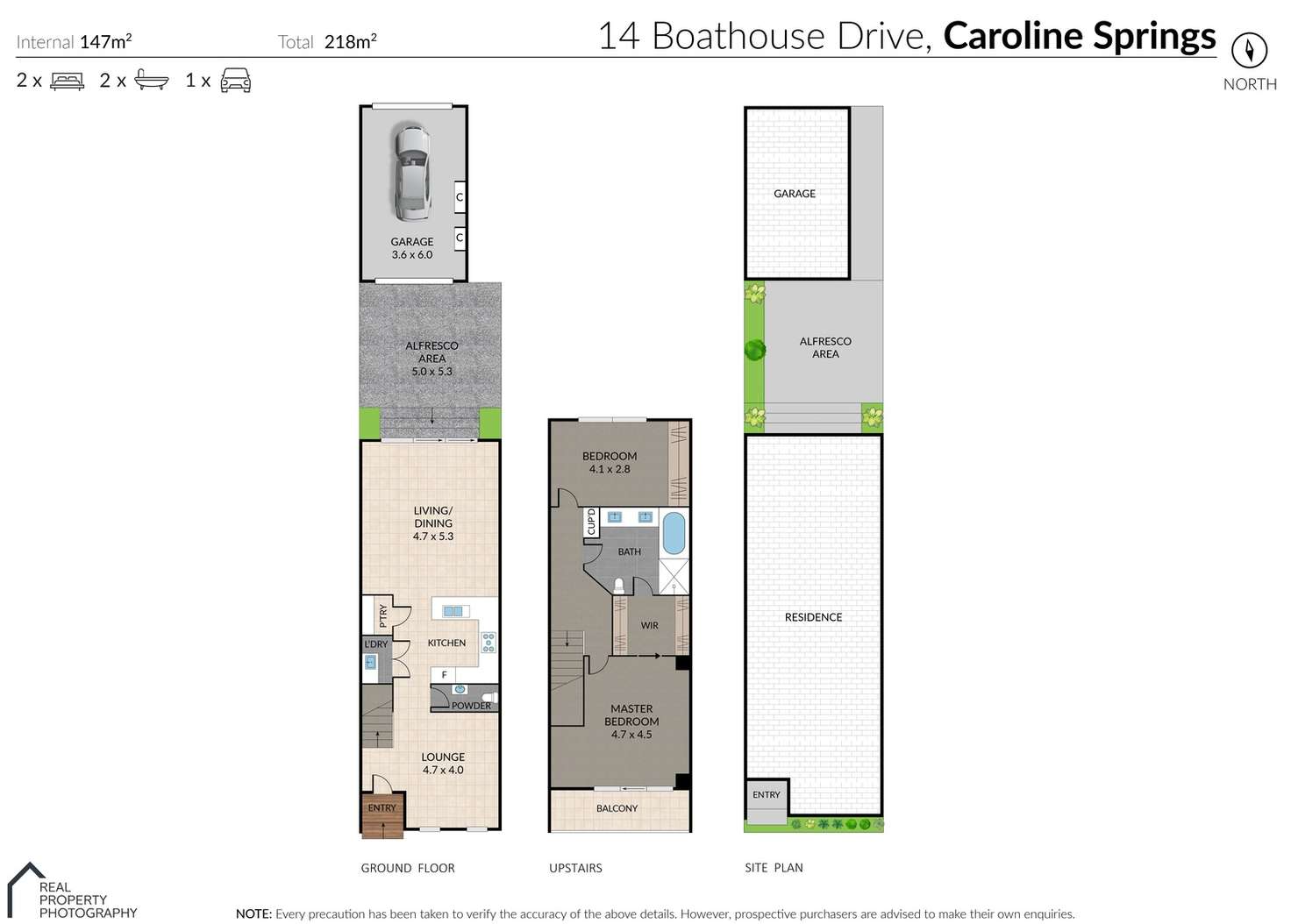 Floorplan of Homely house listing, 14 Boathouse Drive, Caroline Springs VIC 3023