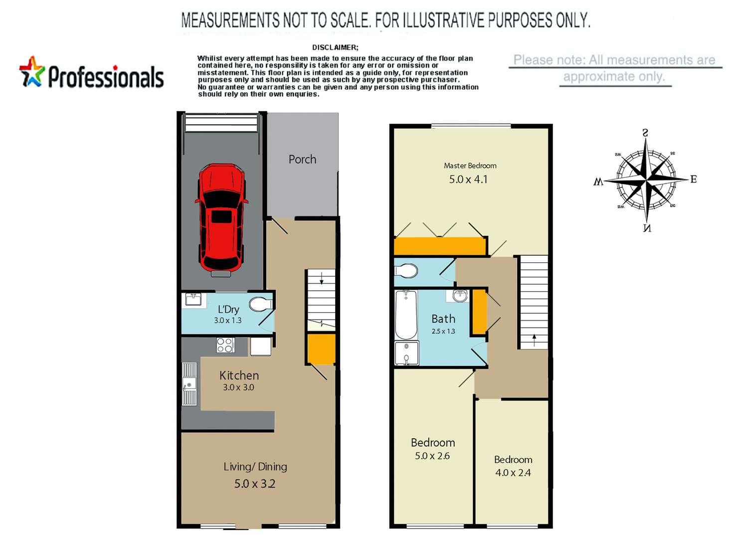 Floorplan of Homely townhouse listing, 4/2 Warramunga Street, St Marys NSW 2760