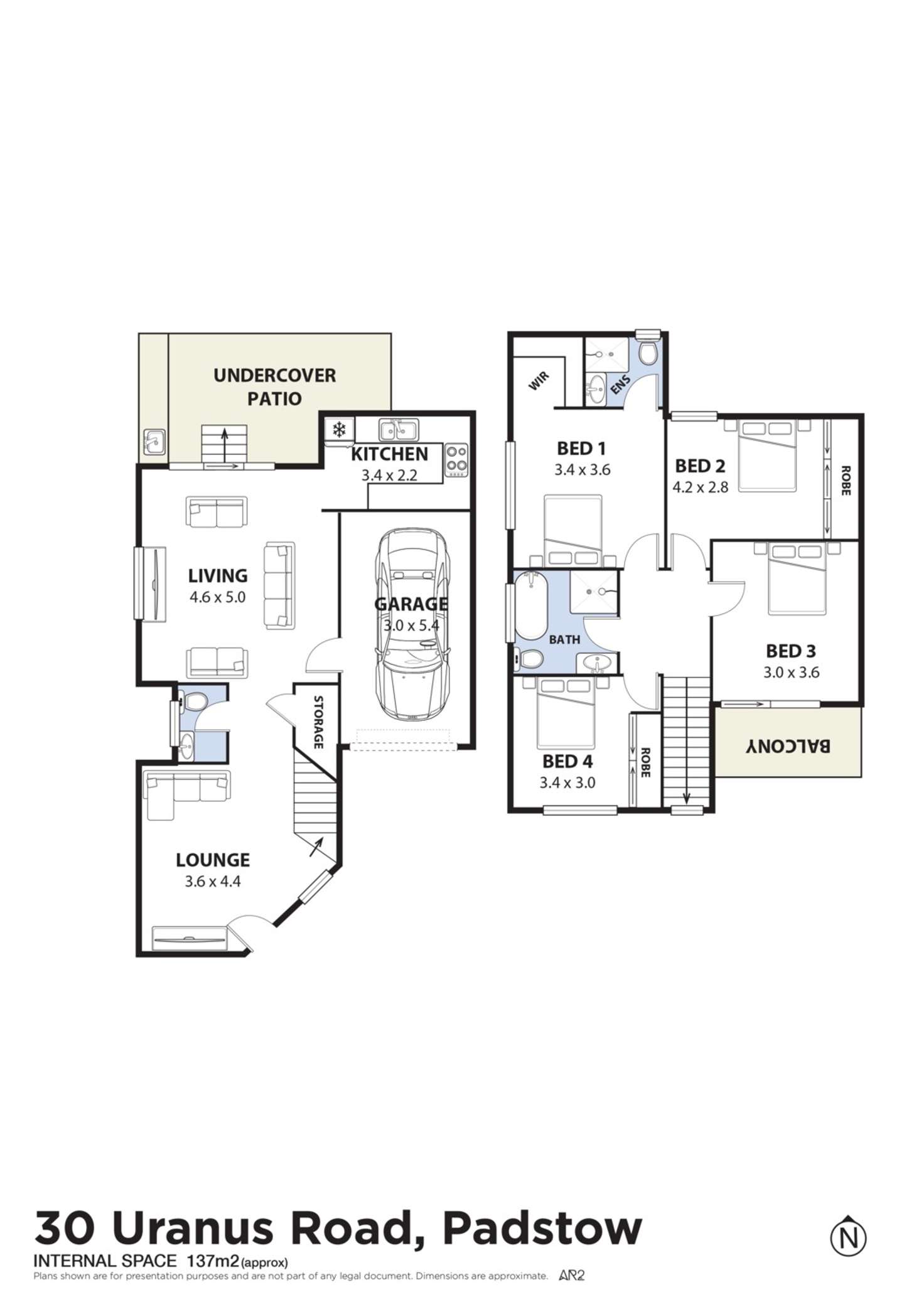 Floorplan of Homely house listing, 30 Uranus Road, Padstow NSW 2211