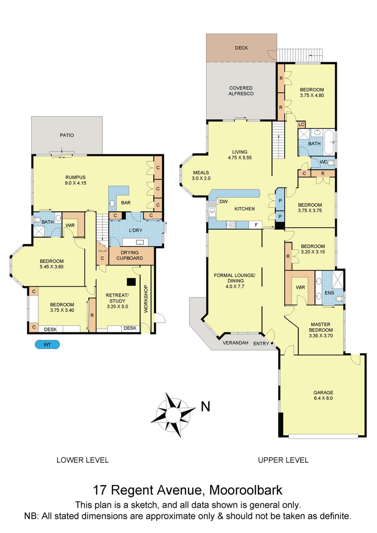 Floorplan of Homely house listing, 17 Regent Avenue, Mooroolbark VIC 3138