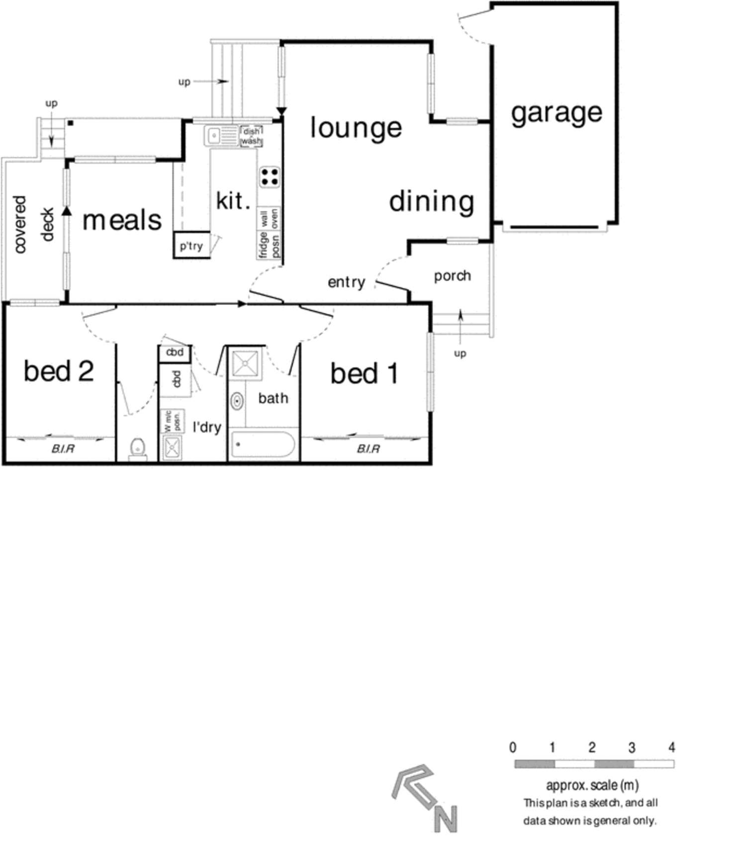 Floorplan of Homely unit listing, 3/10 Oliver Street, Ringwood VIC 3134