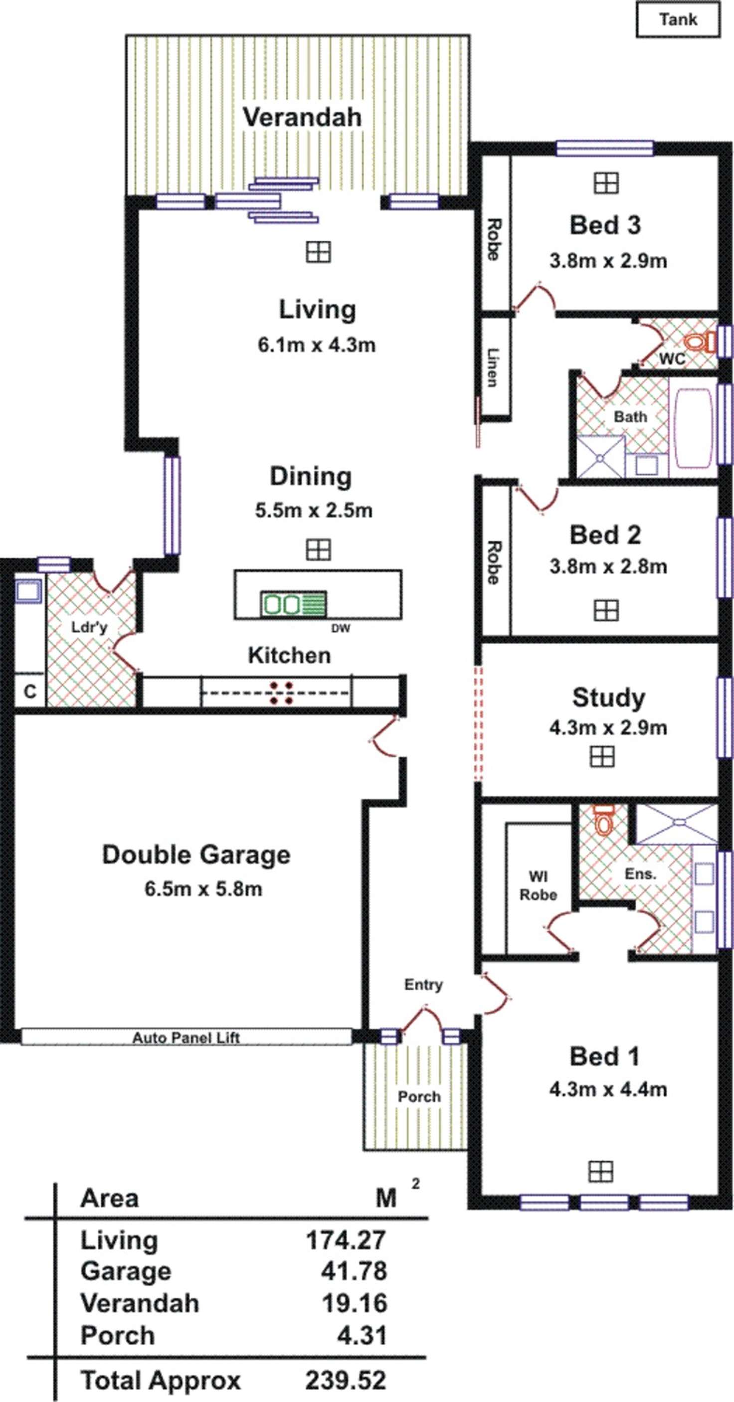 Floorplan of Homely house listing, 12/2A Connor Avenue, Woodville South SA 5011