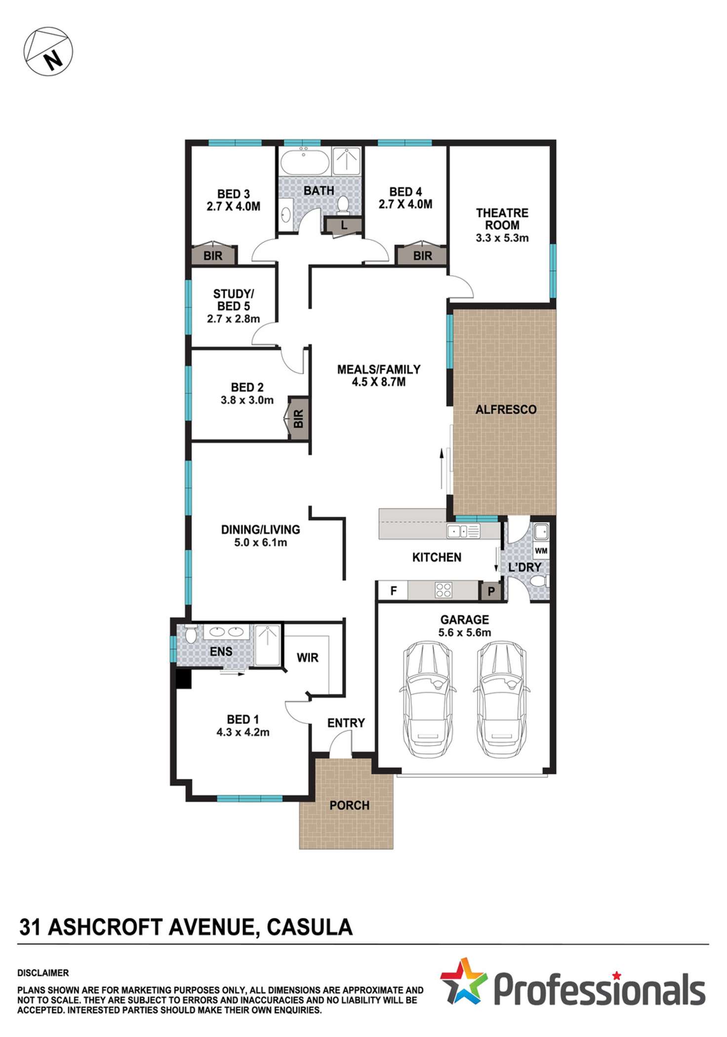 Floorplan of Homely house listing, 31 Ashcroft Avenue, Casula NSW 2170