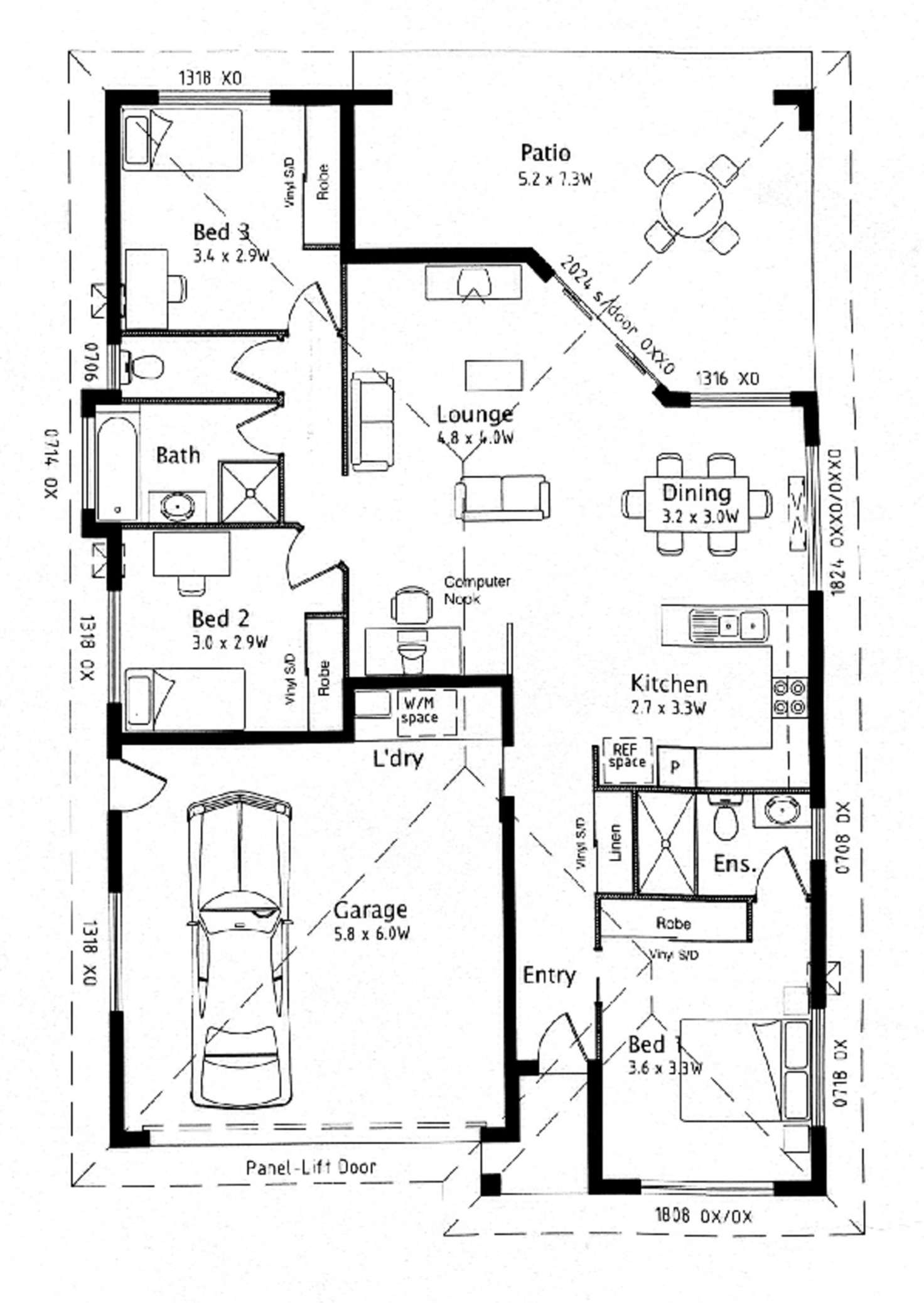 Floorplan of Homely house listing, 18 Charlton Street, Gordonvale QLD 4865