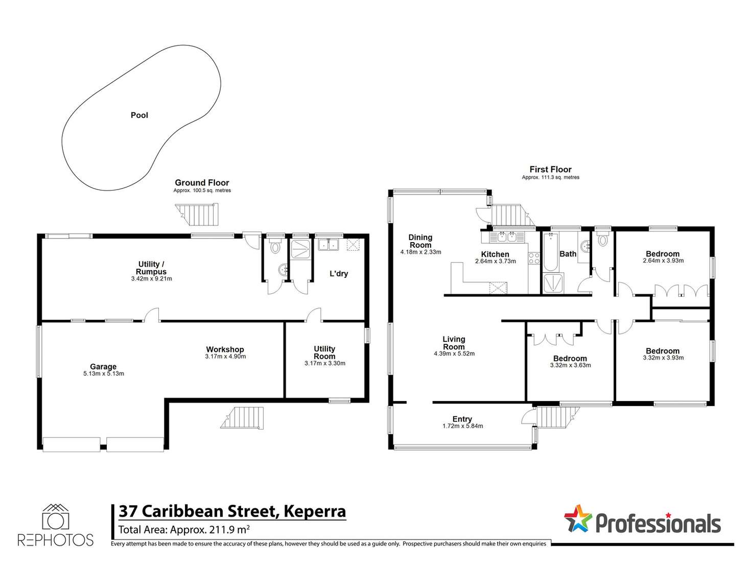 Floorplan of Homely house listing, 37 Caribbean Street, Keperra QLD 4054