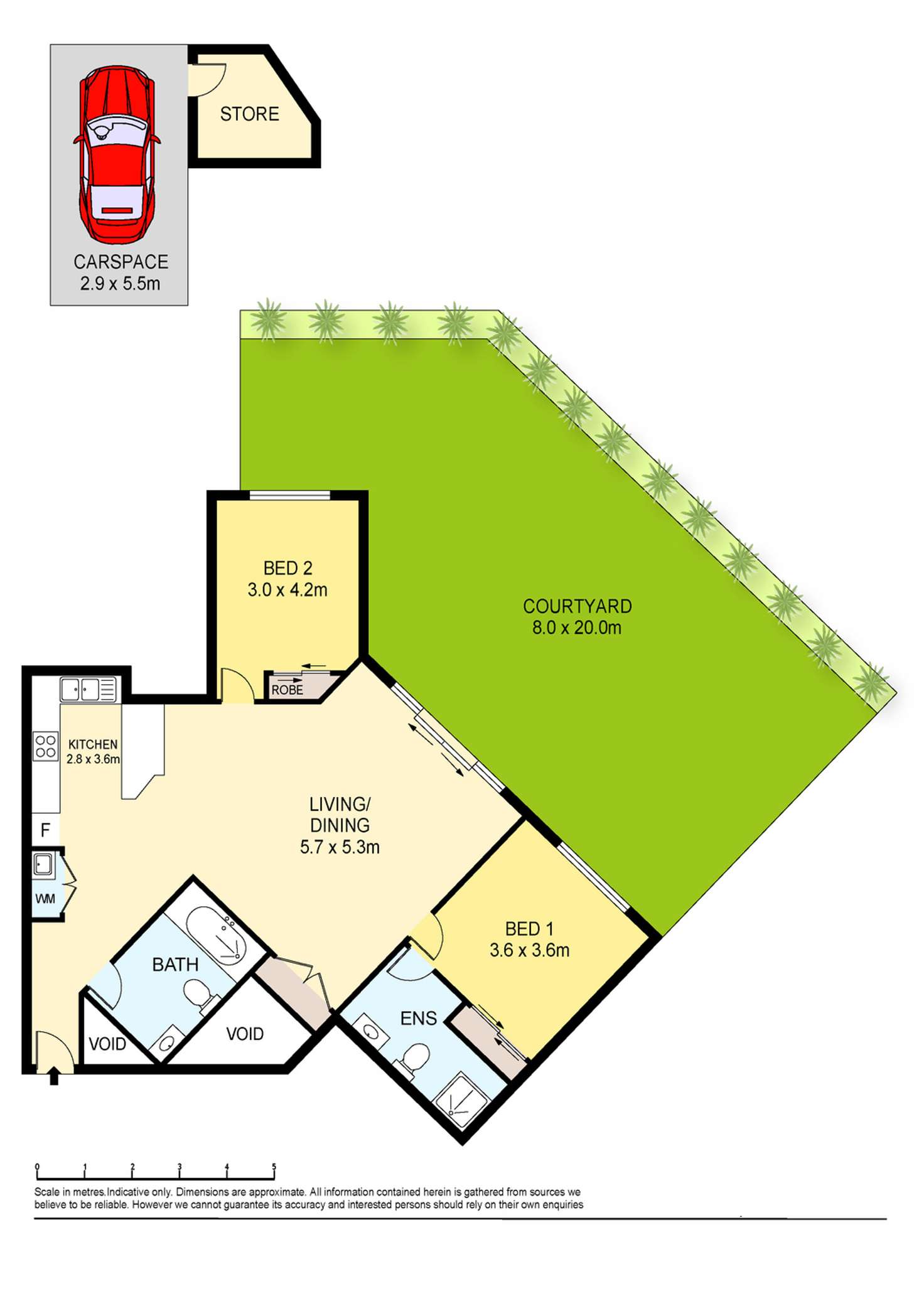 Floorplan of Homely unit listing, 73/6-16 Hargraves Street, Gosford NSW 2250