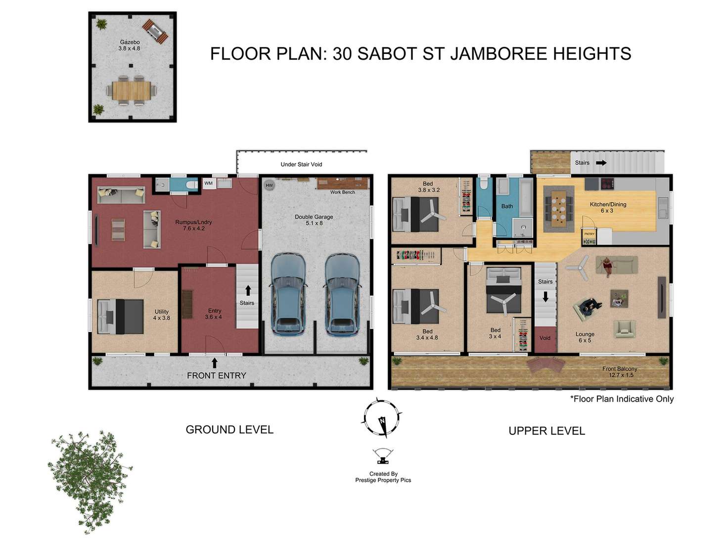 Floorplan of Homely house listing, 30 Sabot Street, Jamboree Heights QLD 4074
