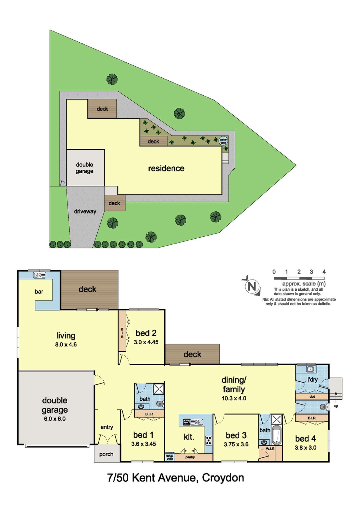 Floorplan of Homely house listing, 7/50 Kent Avenue, Croydon VIC 3136