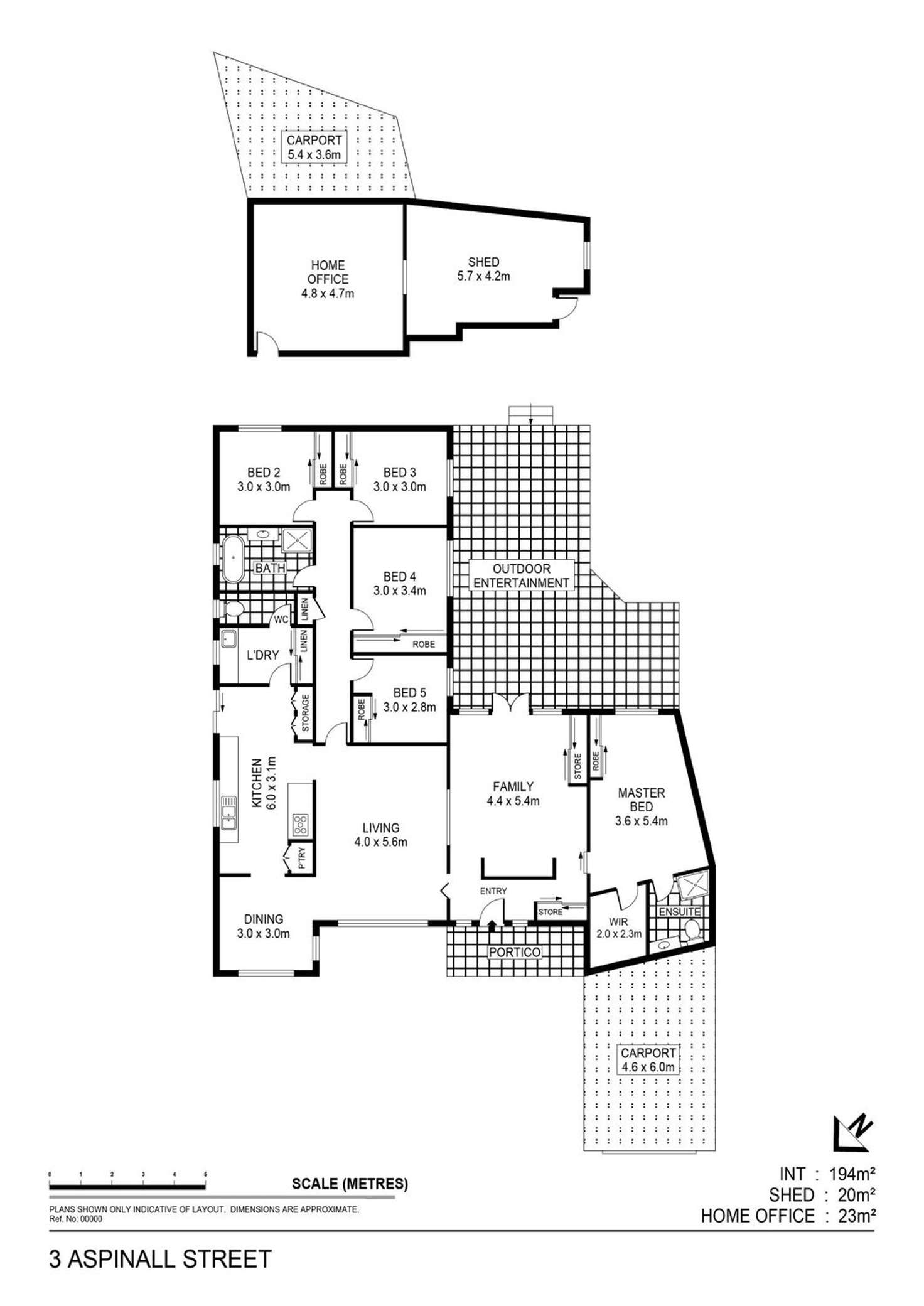 Floorplan of Homely house listing, 3 Aspinall Street, Golden Square VIC 3555