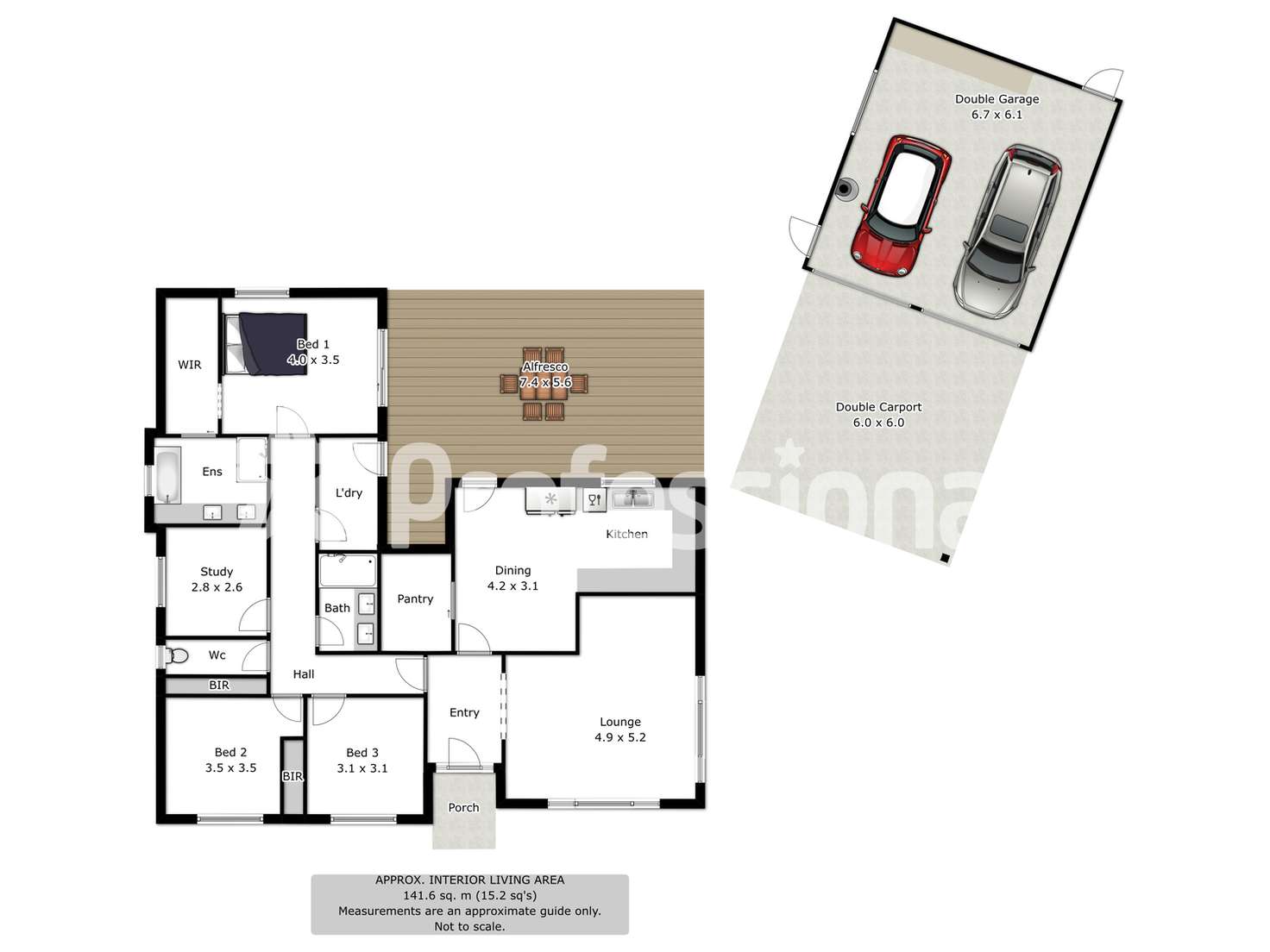 Floorplan of Homely house listing, 9 Holmes Court, Wodonga VIC 3690