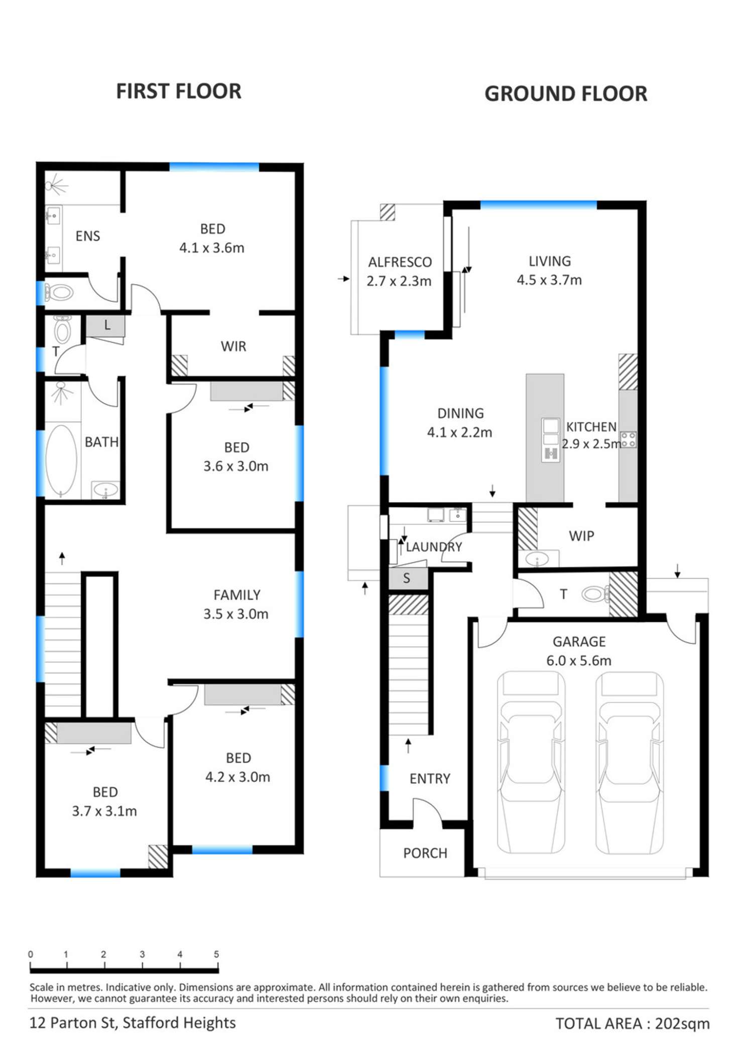 Floorplan of Homely house listing, 12 Parton Street, Stafford Heights QLD 4053