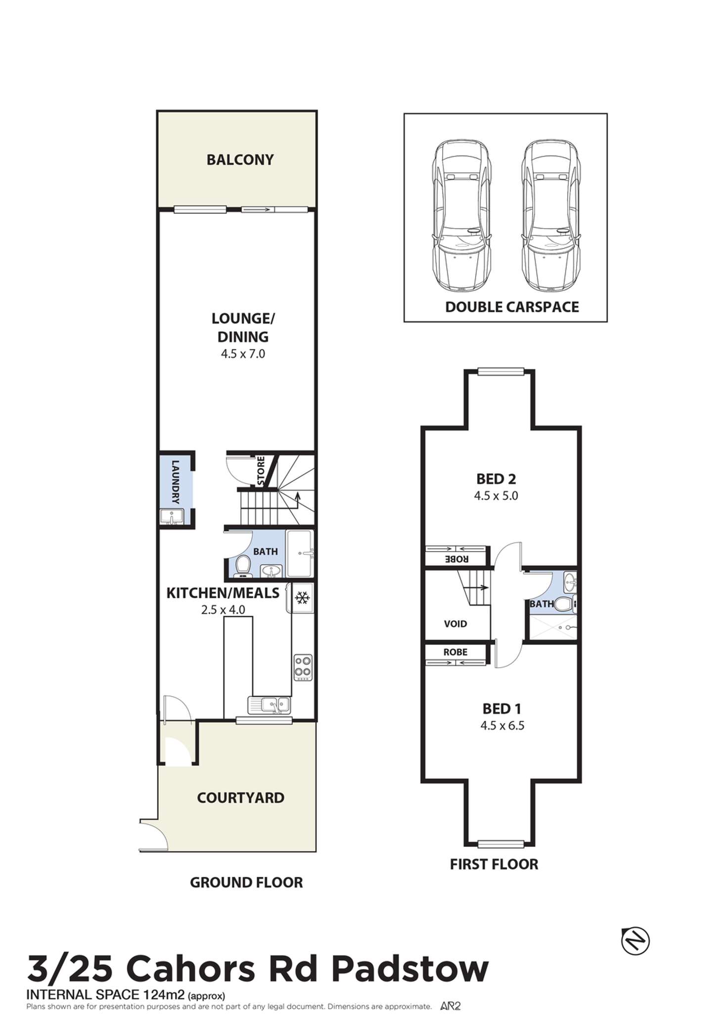 Floorplan of Homely unit listing, 3/25 Cahors Road, Padstow NSW 2211