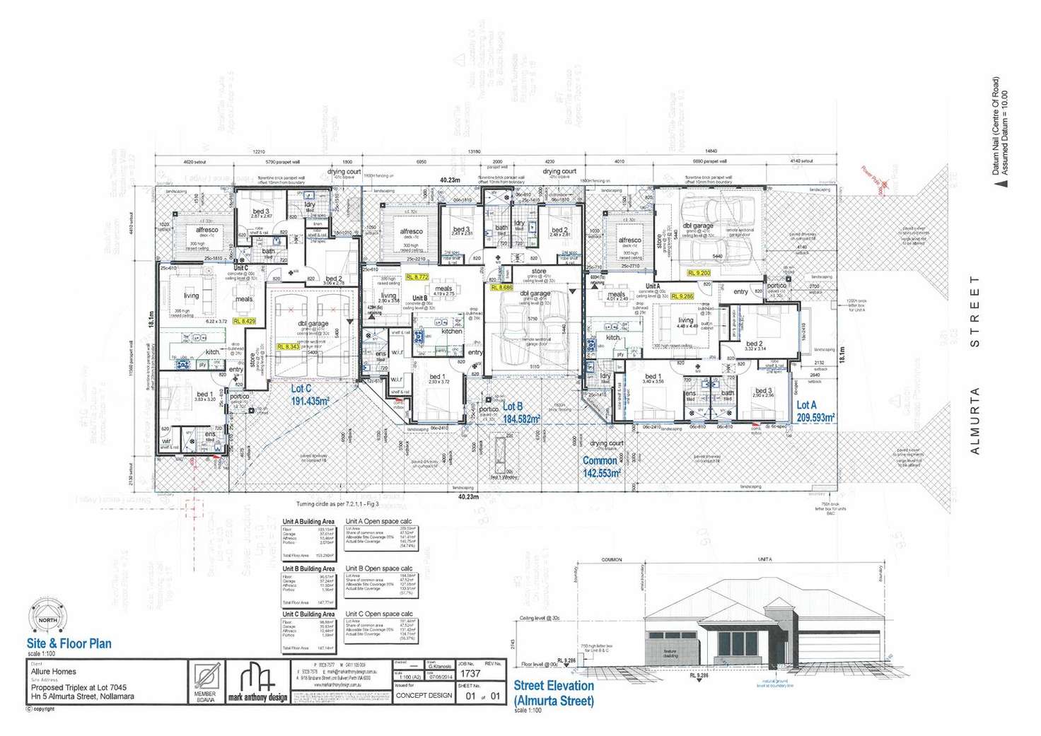 Floorplan of Homely house listing, 5C Almurta Street, Nollamara WA 6061