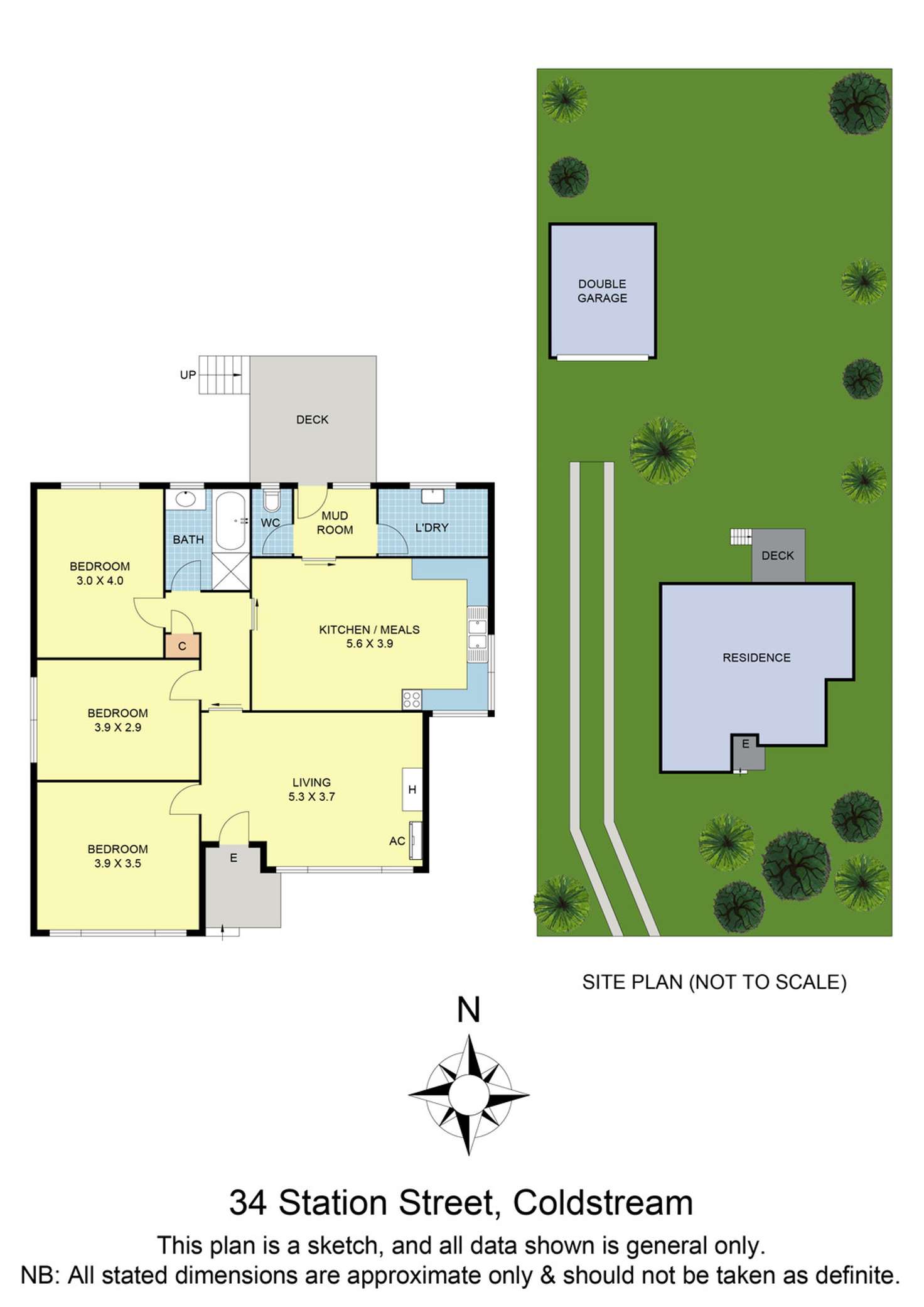 Floorplan of Homely house listing, 34 Station Street, Coldstream VIC 3770