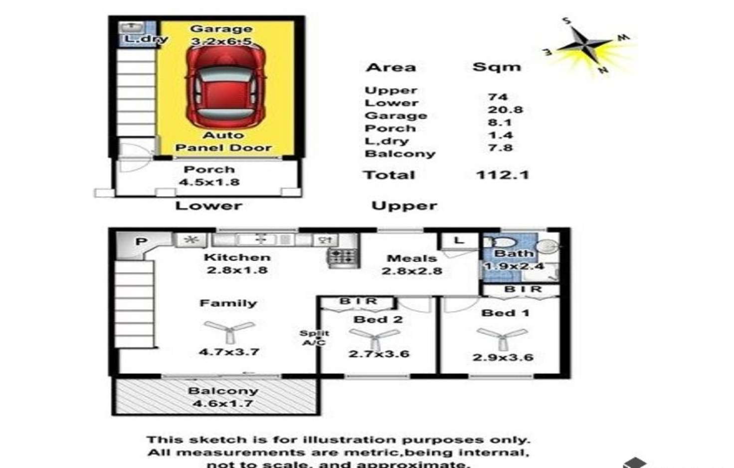 Floorplan of Homely house listing, 7 Sauvignon Street, Andrews Farm SA 5114