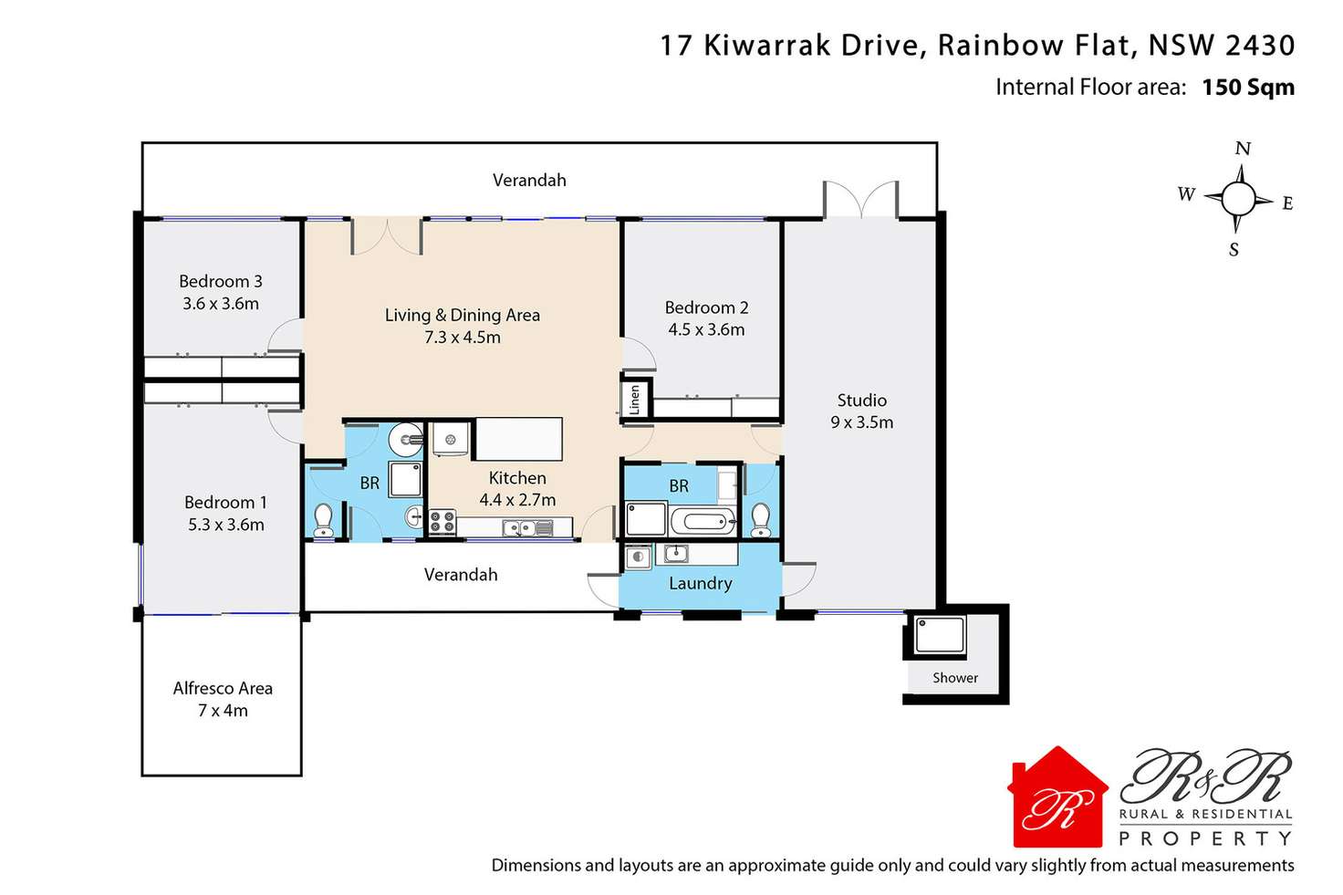 Floorplan of Homely house listing, 17 Kiwarrak Drive, Rainbow Flat NSW 2430