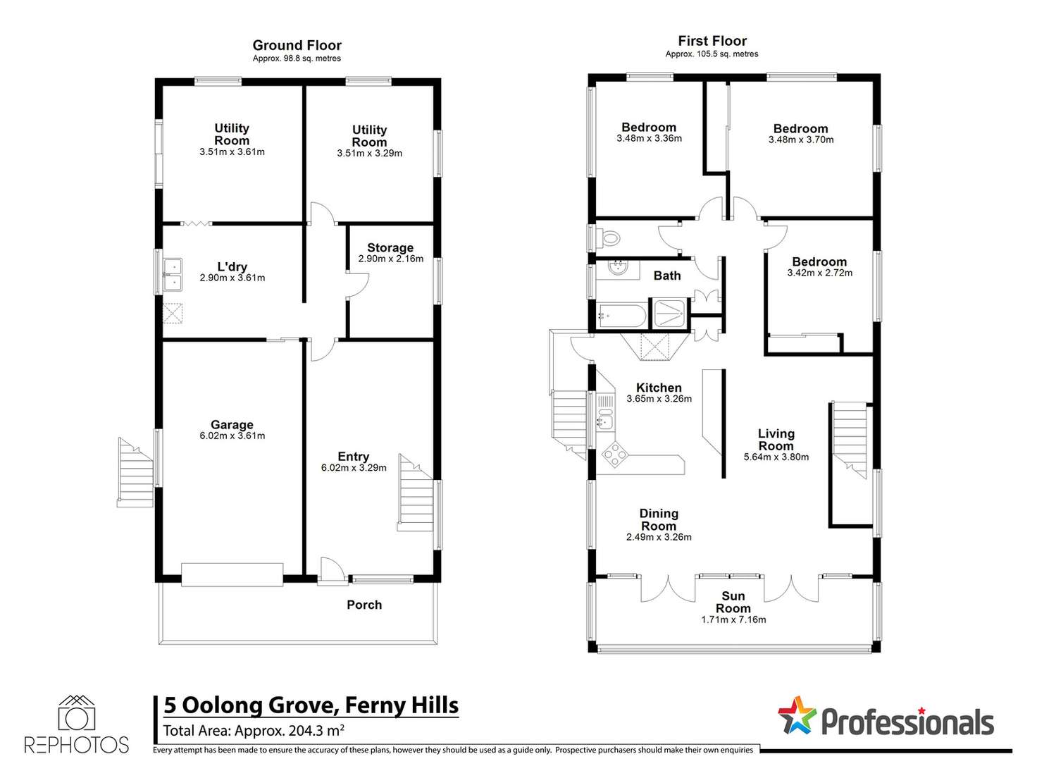 Floorplan of Homely house listing, 5 Oolong Grove, Ferny Hills QLD 4055