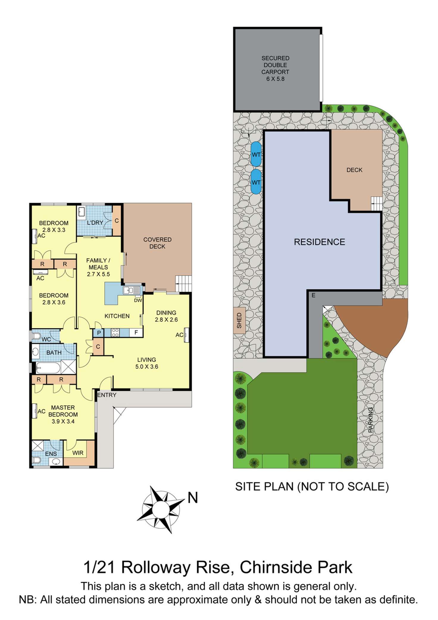 Floorplan of Homely house listing, 1/21 Rolloway Rise, Chirnside Park VIC 3116
