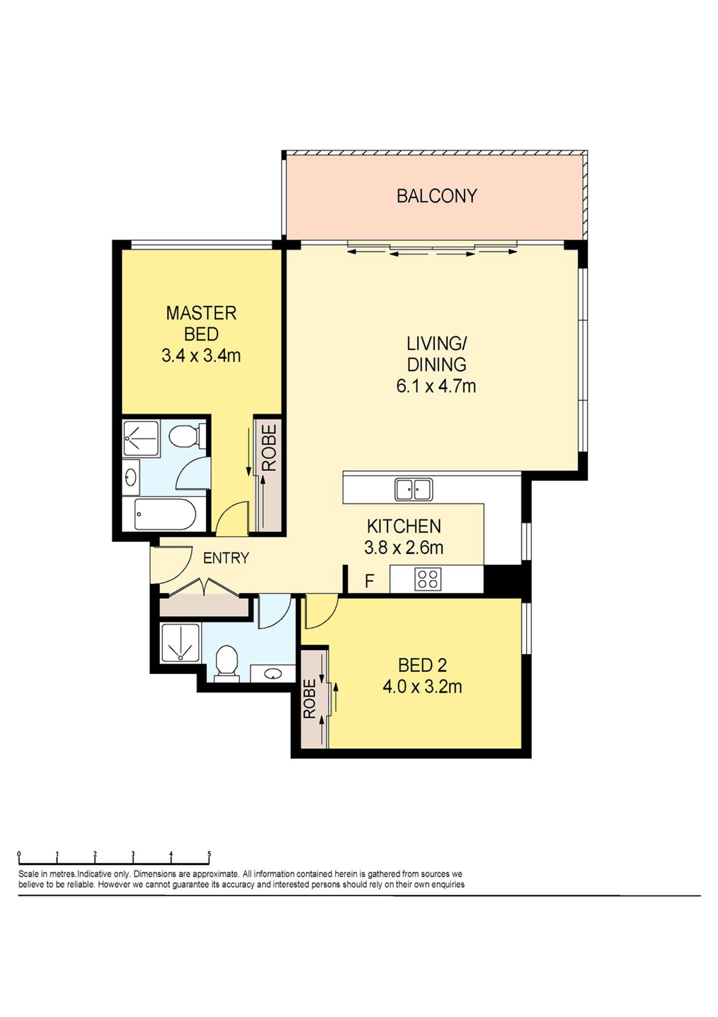 Floorplan of Homely unit listing, 25/72-82 Mann Street, Gosford NSW 2250