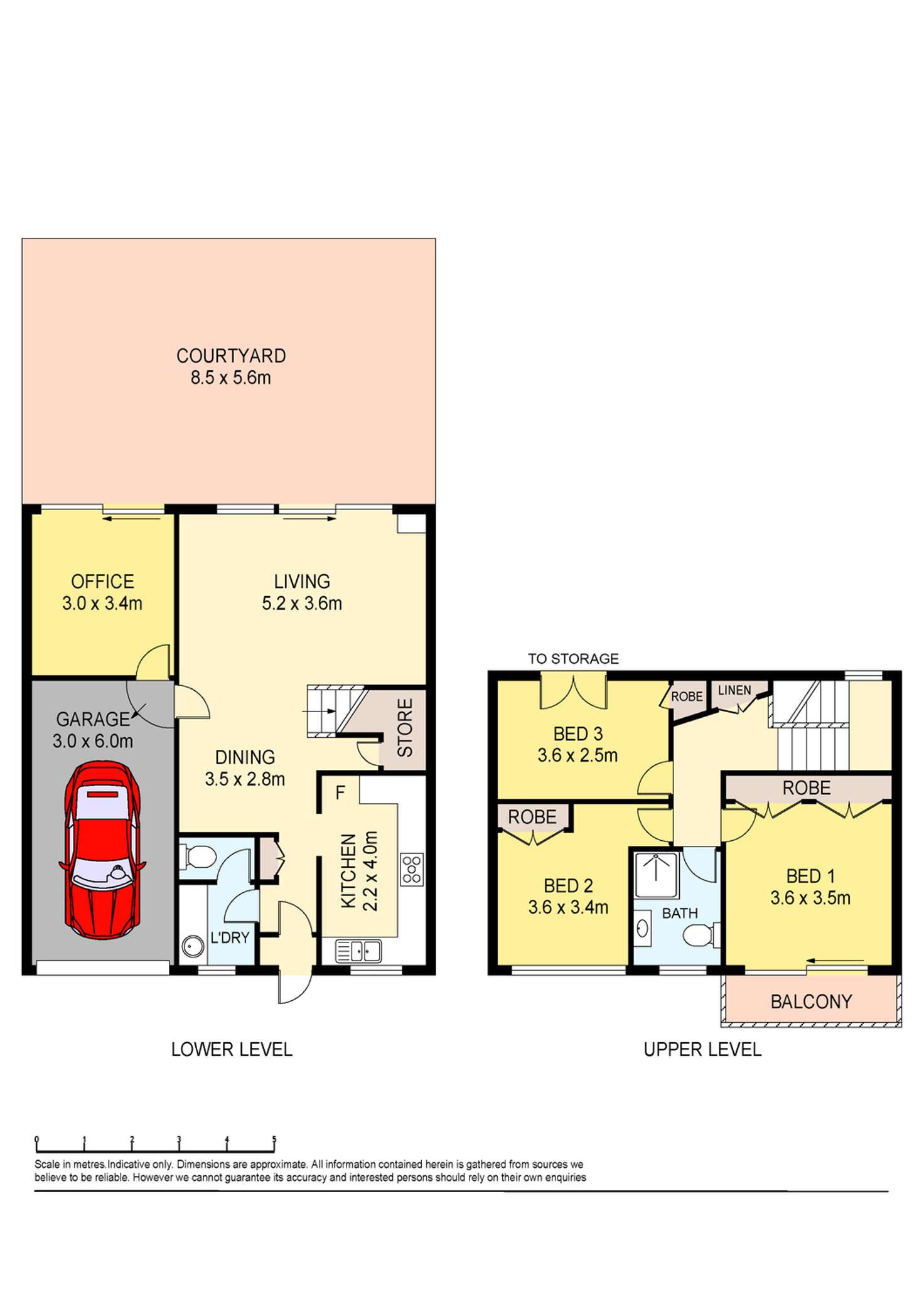 Floorplan of Homely townhouse listing, 12/25 Frederick Street, East Gosford NSW 2250