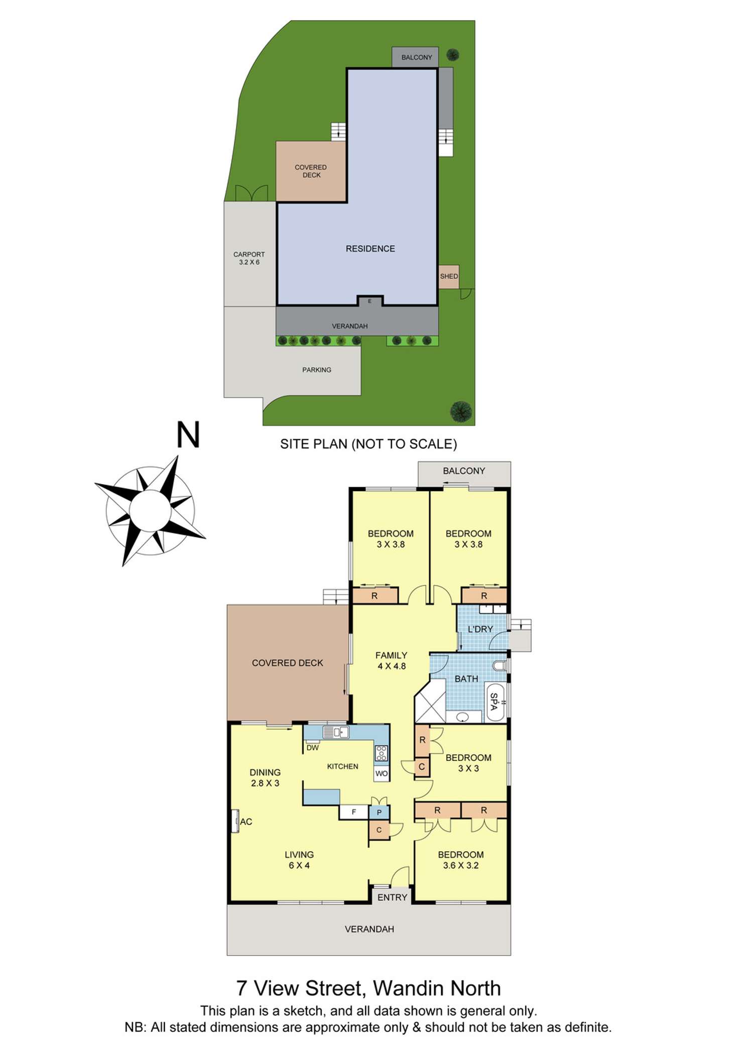 Floorplan of Homely house listing, 7 View Street, Wandin North VIC 3139