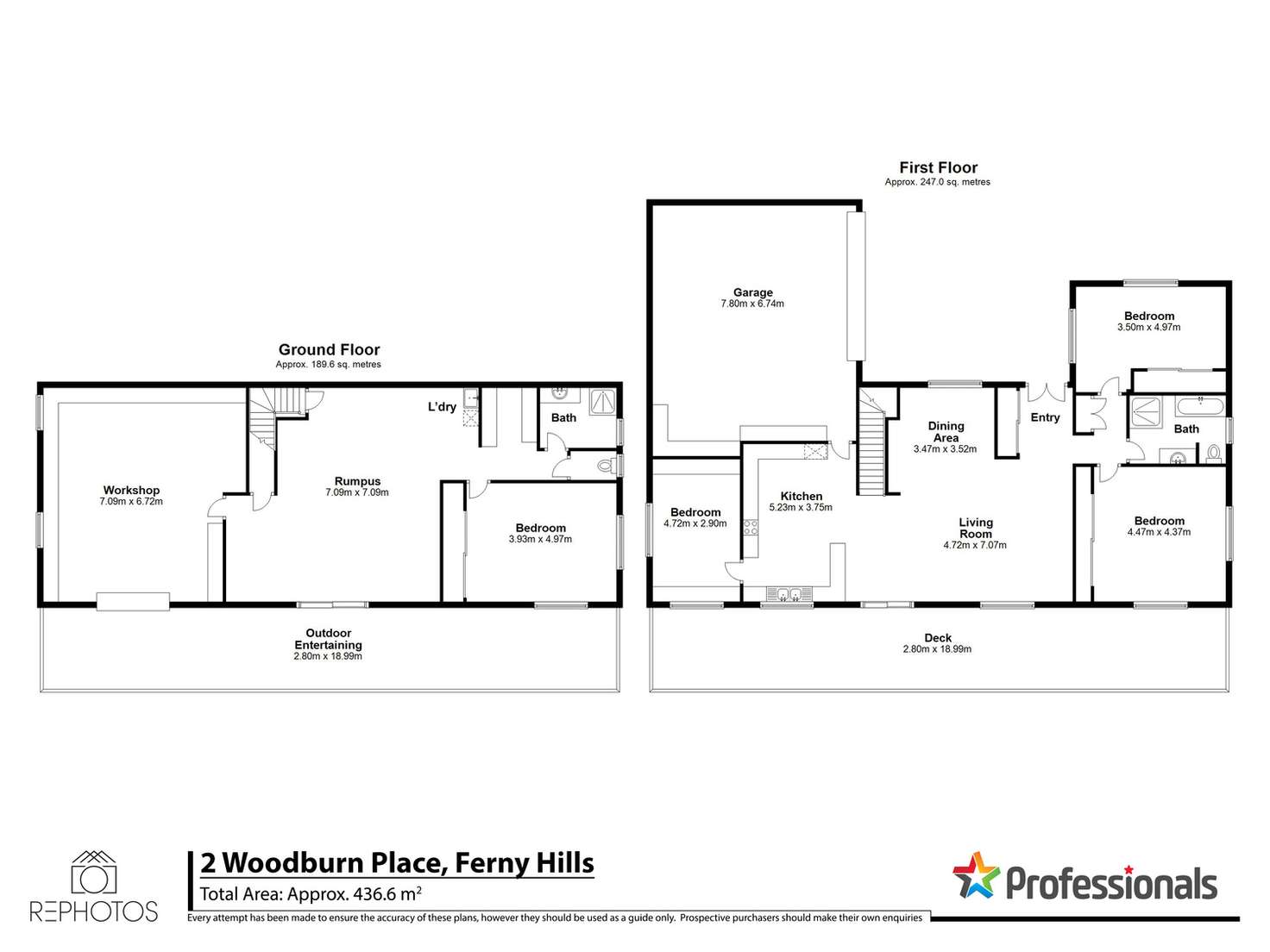 Floorplan of Homely house listing, 2 Woodburn Place, Ferny Hills QLD 4055