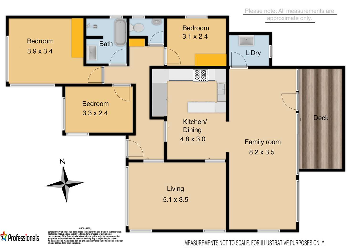 Floorplan of Homely house listing, 26 Gibson Avenue, Werrington NSW 2747