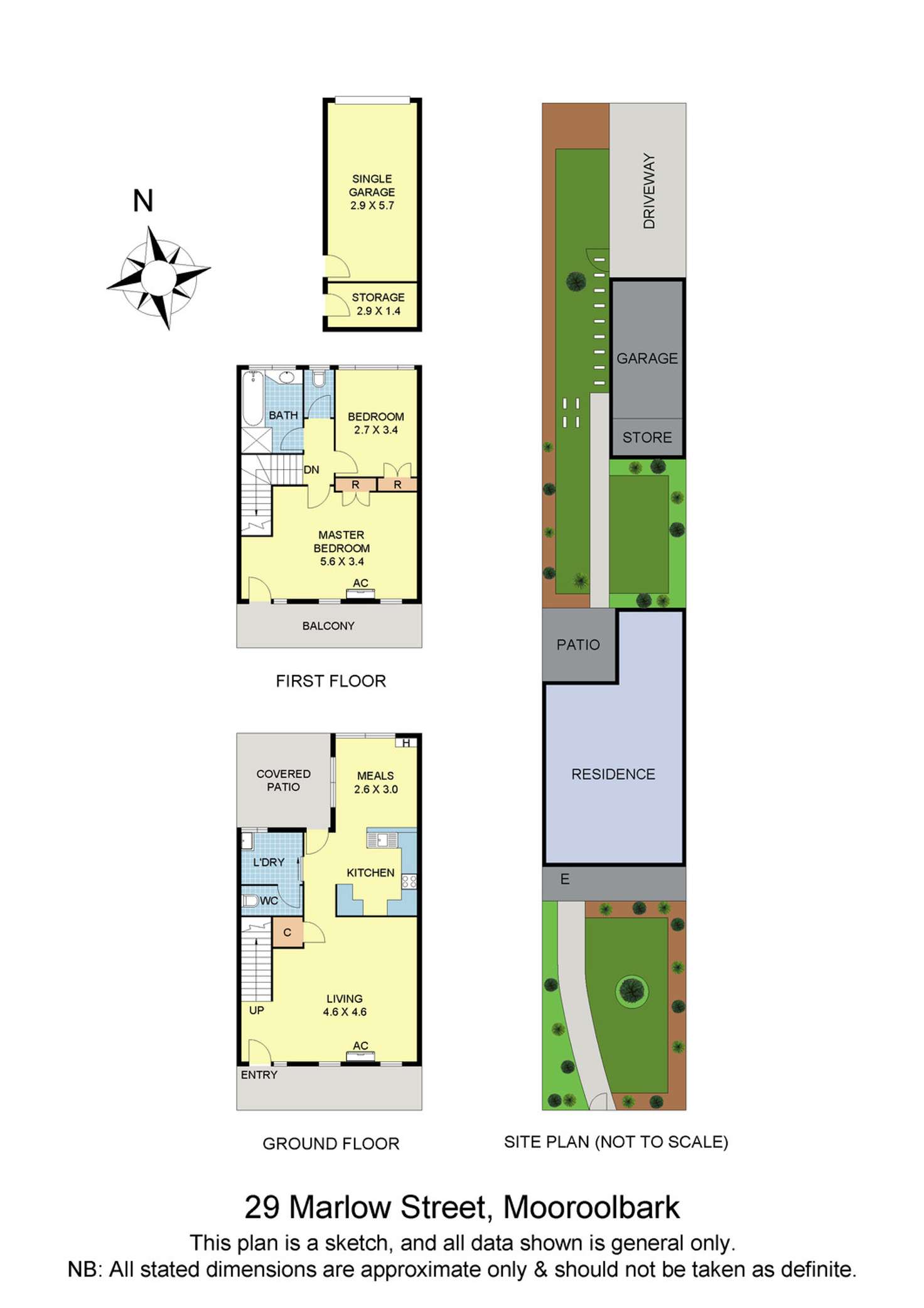 Floorplan of Homely unit listing, 29 Marlow Street, Mooroolbark VIC 3138