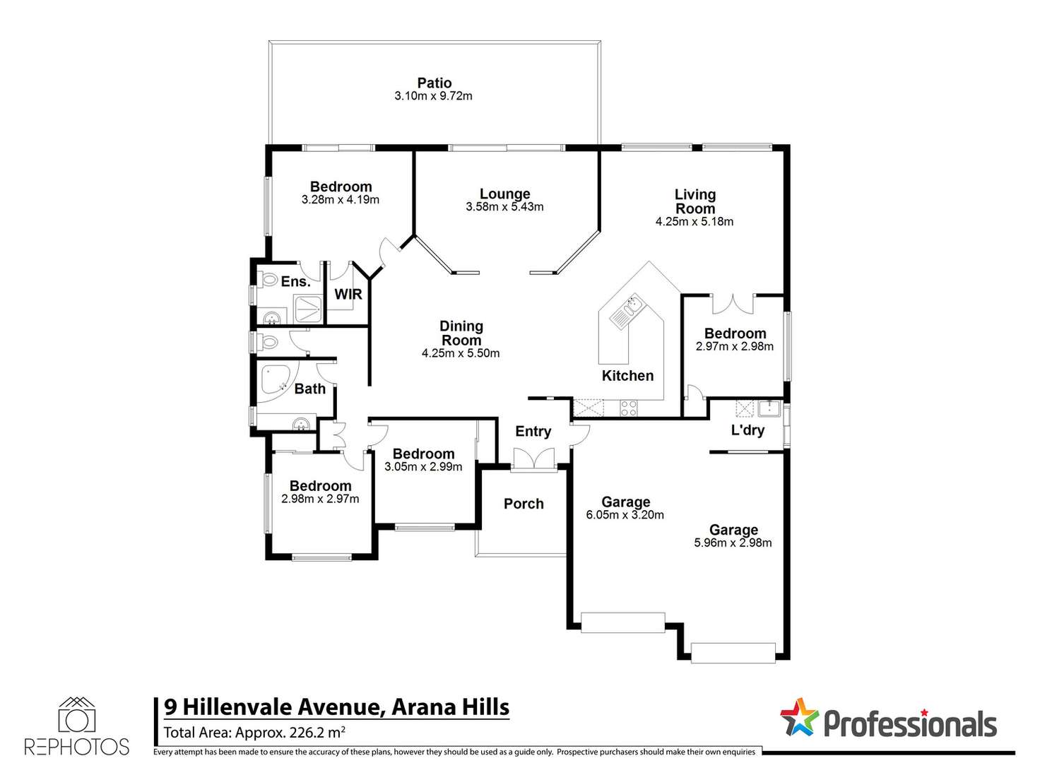 Floorplan of Homely house listing, 9 Hillenvale Avenue, Arana Hills QLD 4054