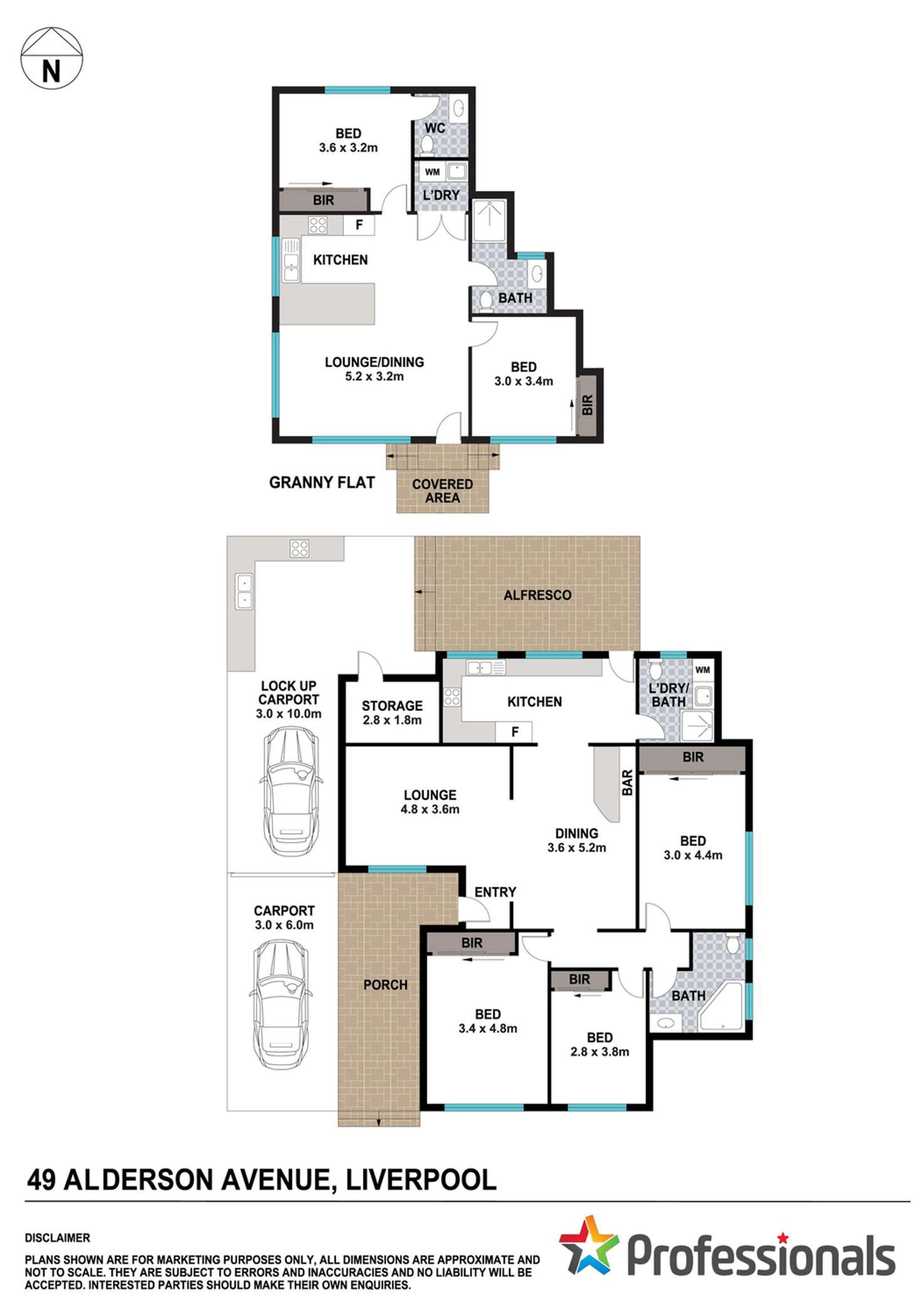 Floorplan of Homely house listing, 49 Alderson Avenue, Liverpool NSW 2170