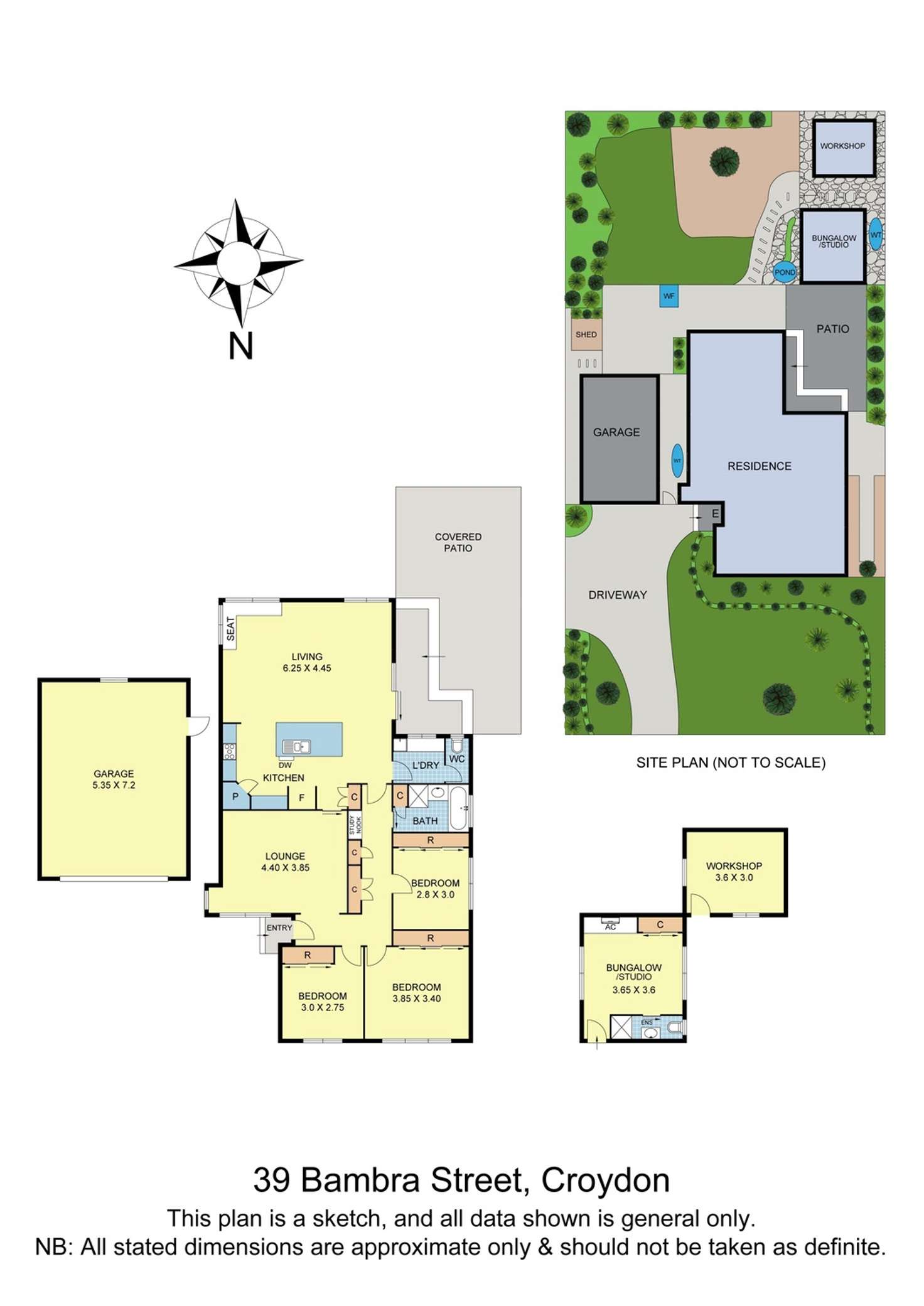 Floorplan of Homely house listing, 39 Bambra Street, Croydon VIC 3136