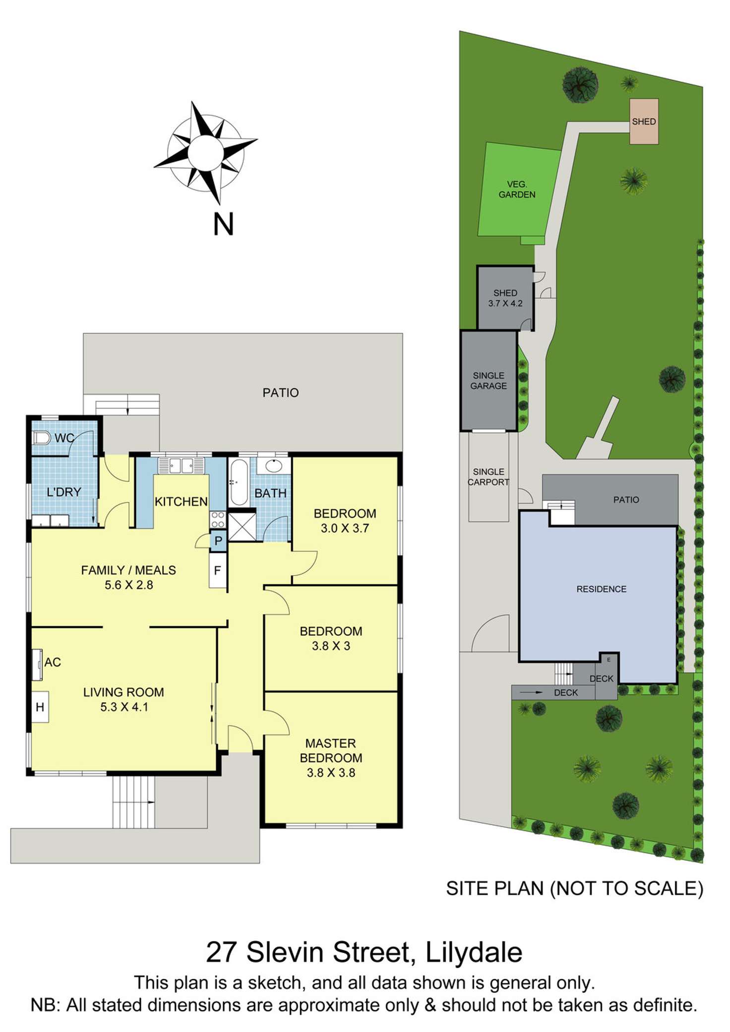 Floorplan of Homely house listing, 27 Slevin Street, Lilydale VIC 3140