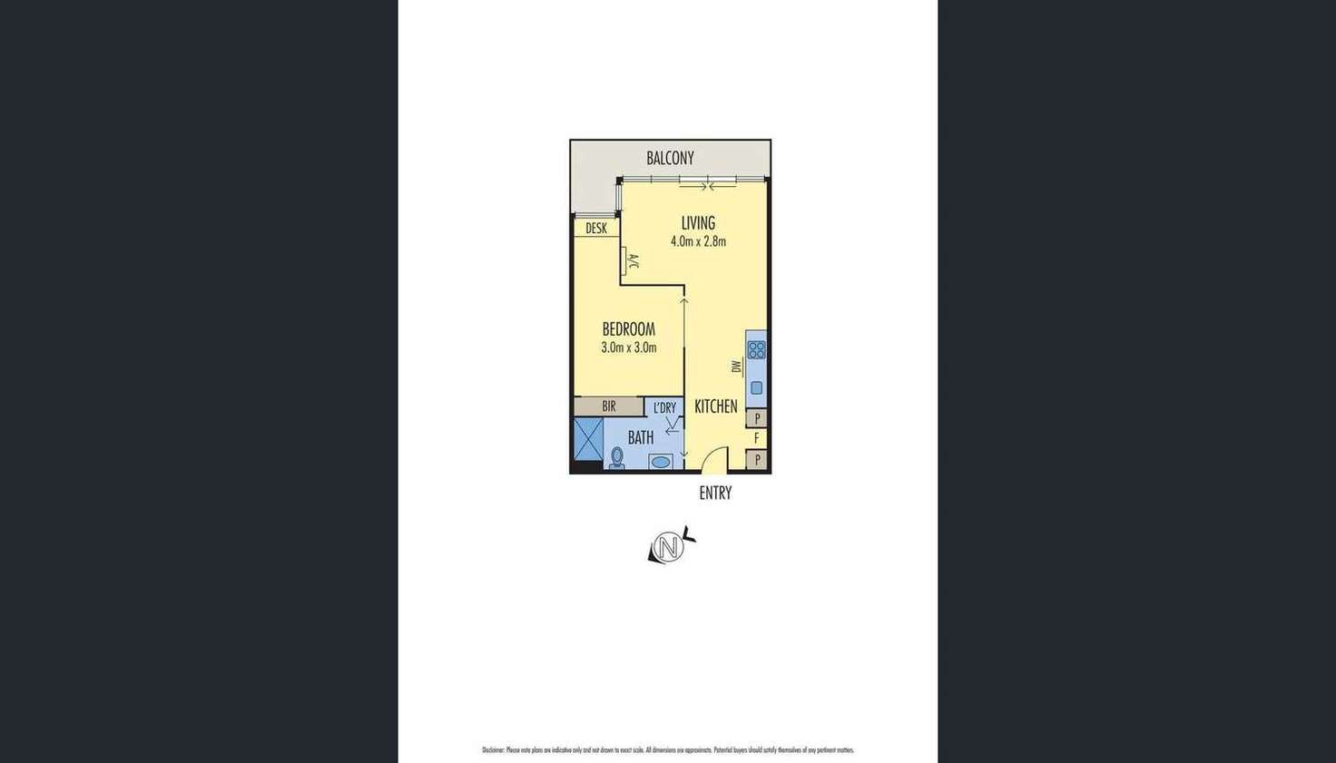Floorplan of Homely apartment listing, 207/19-21 Hanover Street, Oakleigh VIC 3166