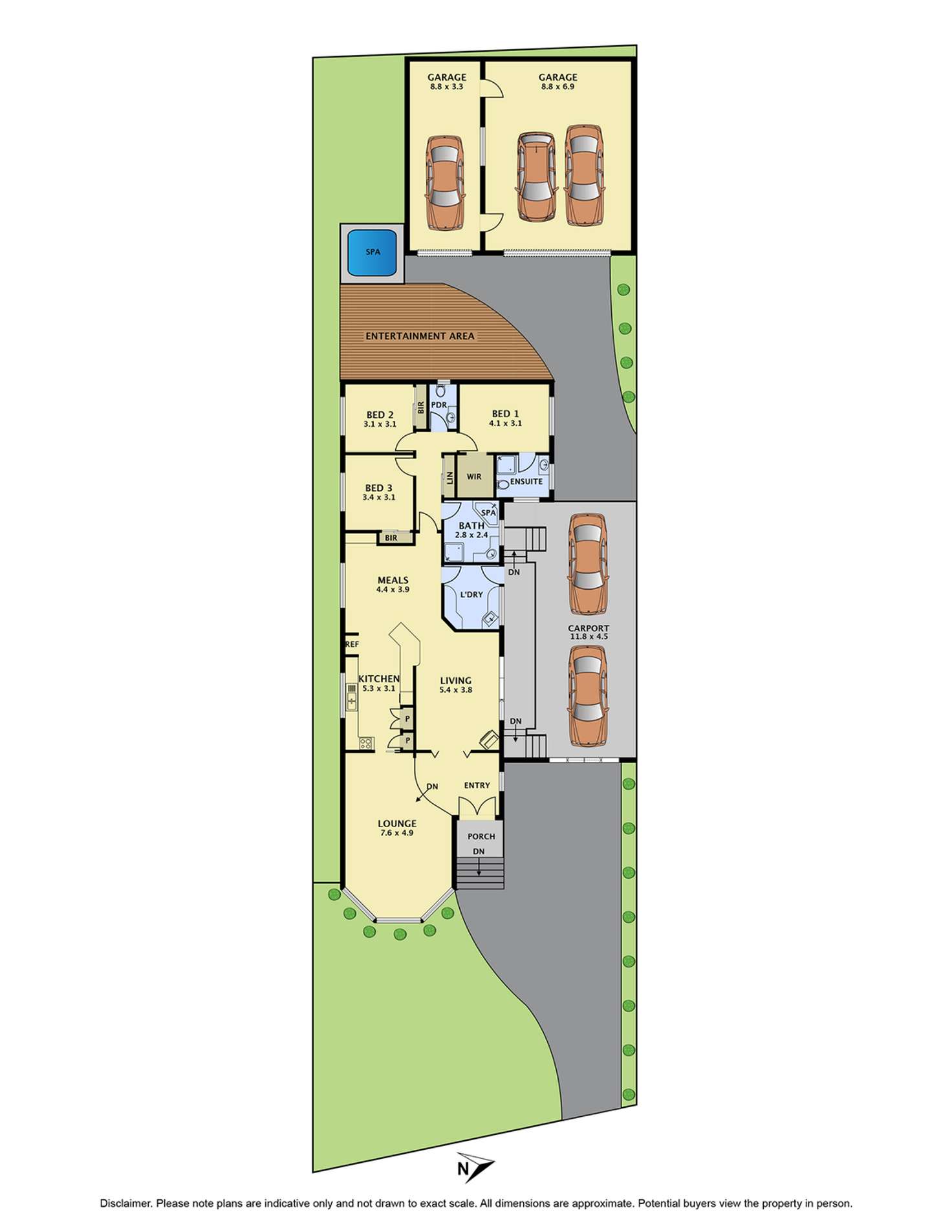 Floorplan of Homely house listing, 39 Hanson Road, Craigieburn VIC 3064