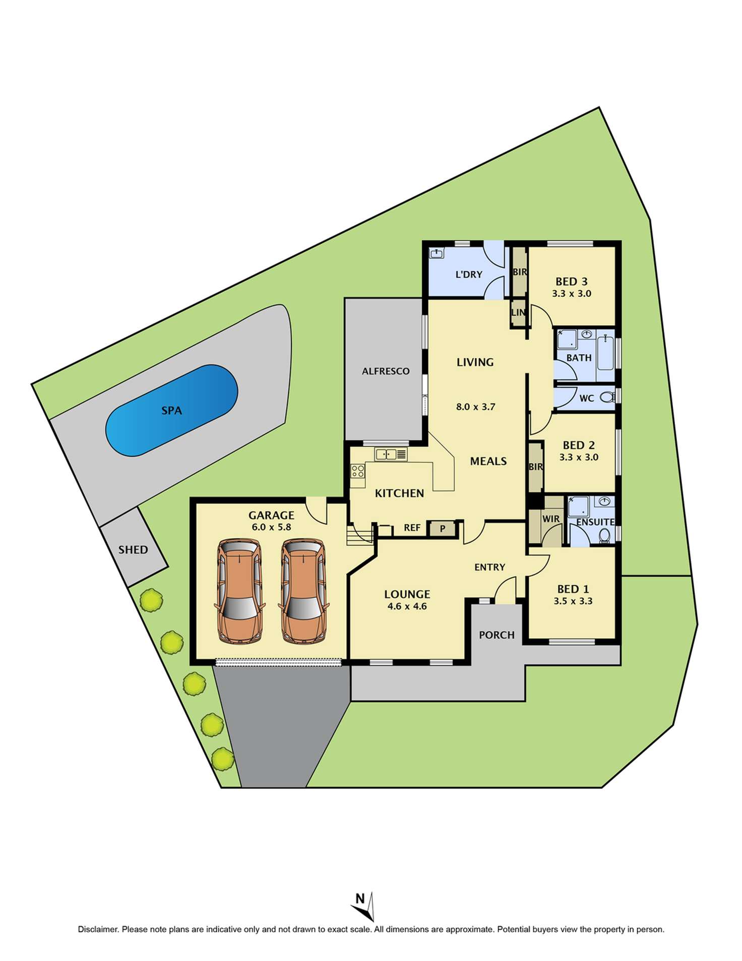 Floorplan of Homely house listing, 20 Goulburn Way, Craigieburn VIC 3064